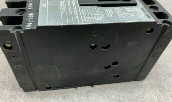 USED SIEMENS 125 AMP 3 POLE CIRCUIT INTERRUPTER ED63A125