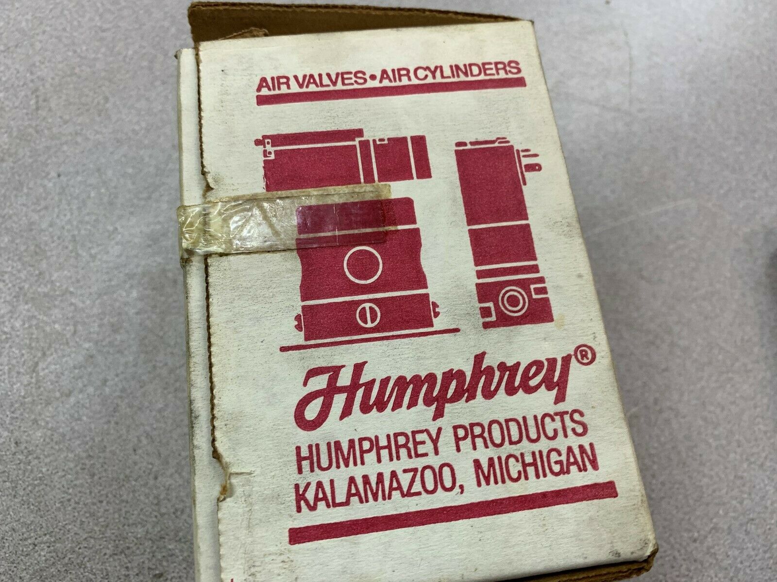 NEW IN BOX HUMPHREY PNEUMATIC SOLENOID VALVE 345-4E2