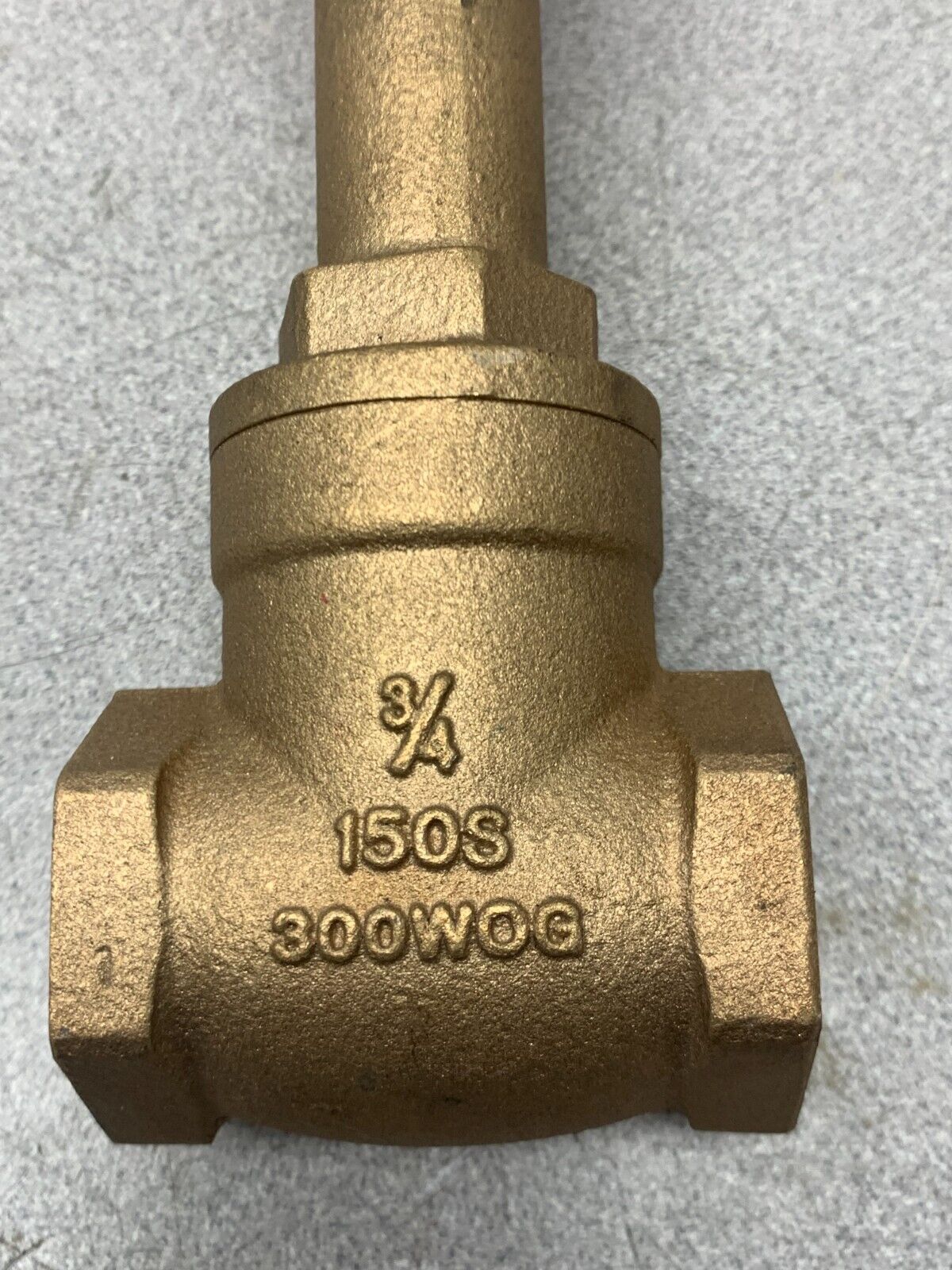 NEW NO BOX KITZ 3/4" 150S 300WOG GATE VALVE AK150L NO. 25 CLASS 150