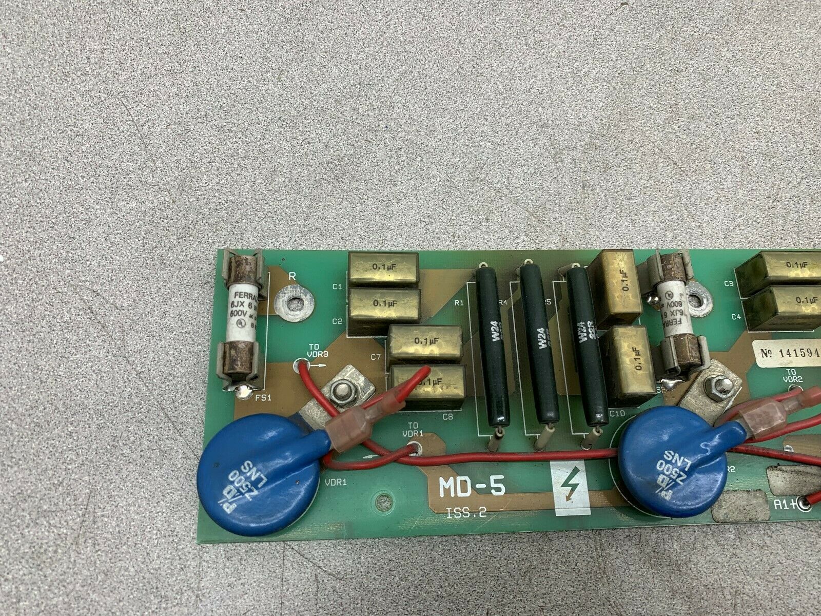 USED MERUA MD-5 ISS.3 CIRCUIT BOARD ME15922 141594