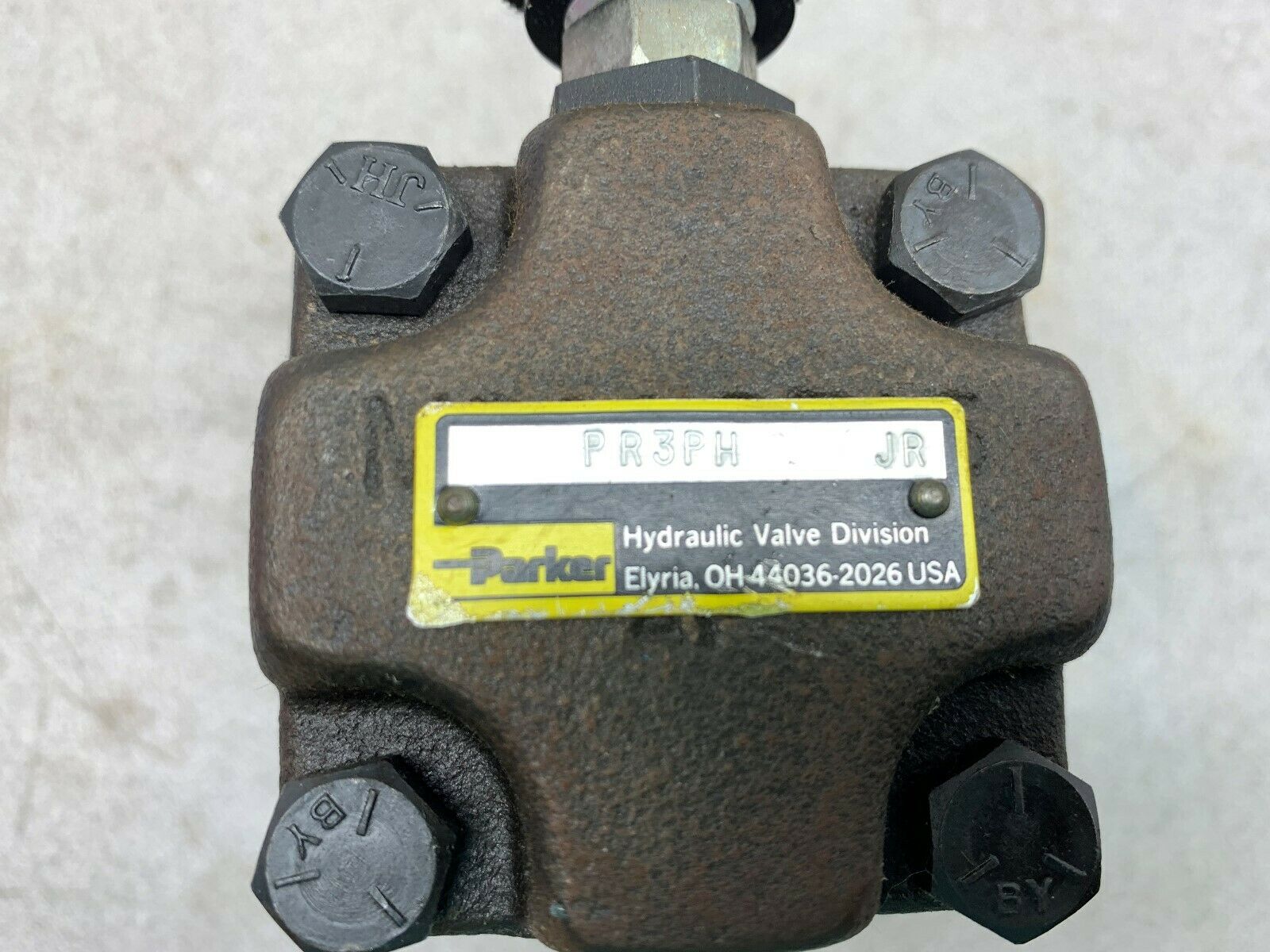 NEW NO BOX PARKER PRESSURE CONTROL VALVE PR3PH