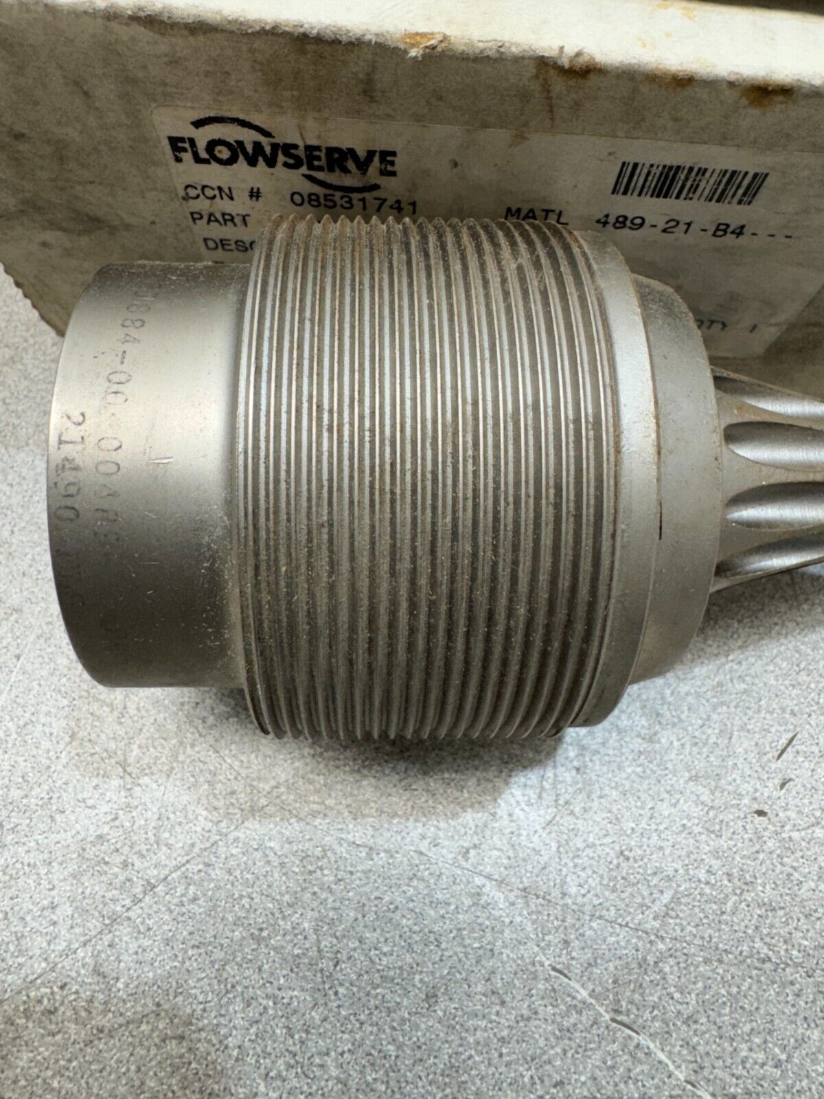 NEW FLOWSERVE BODY NOZZLE C21884-00-00