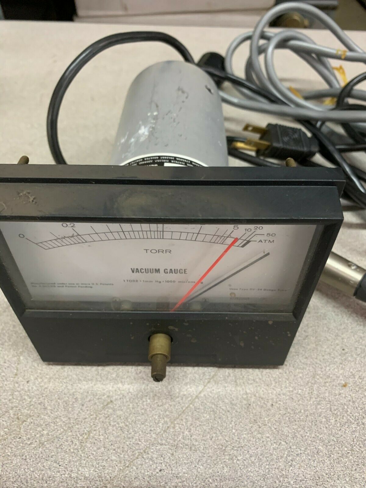 USED BEEDE VACUUM GAUGE MR-14-05