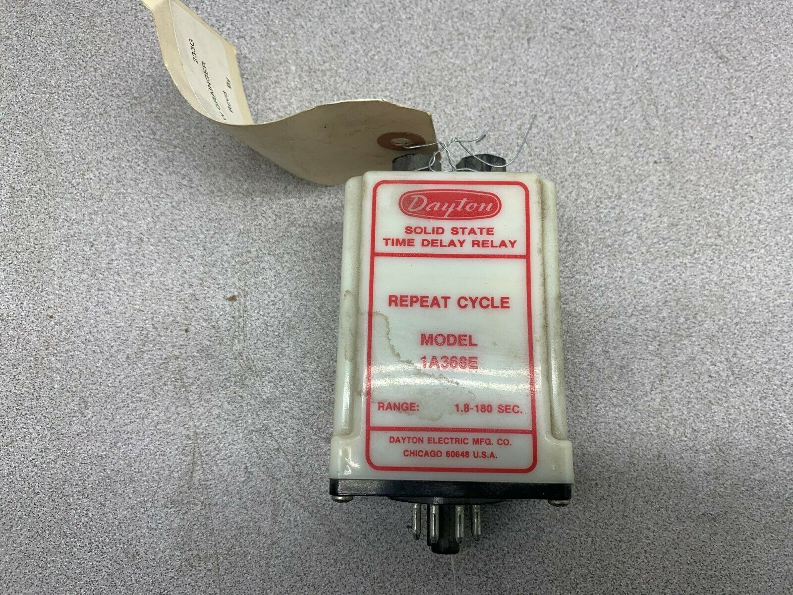 NEW NO BOX DAYTON RELAY 1A368E