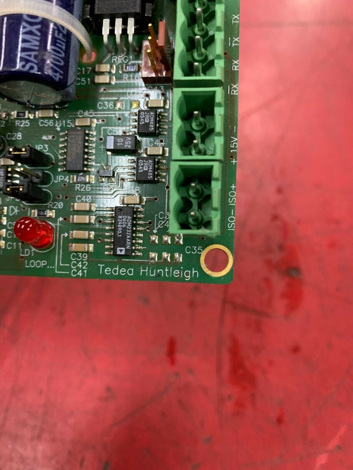 USED TEDEA HUNTLEIGH CIRCUIT BOARD 059339