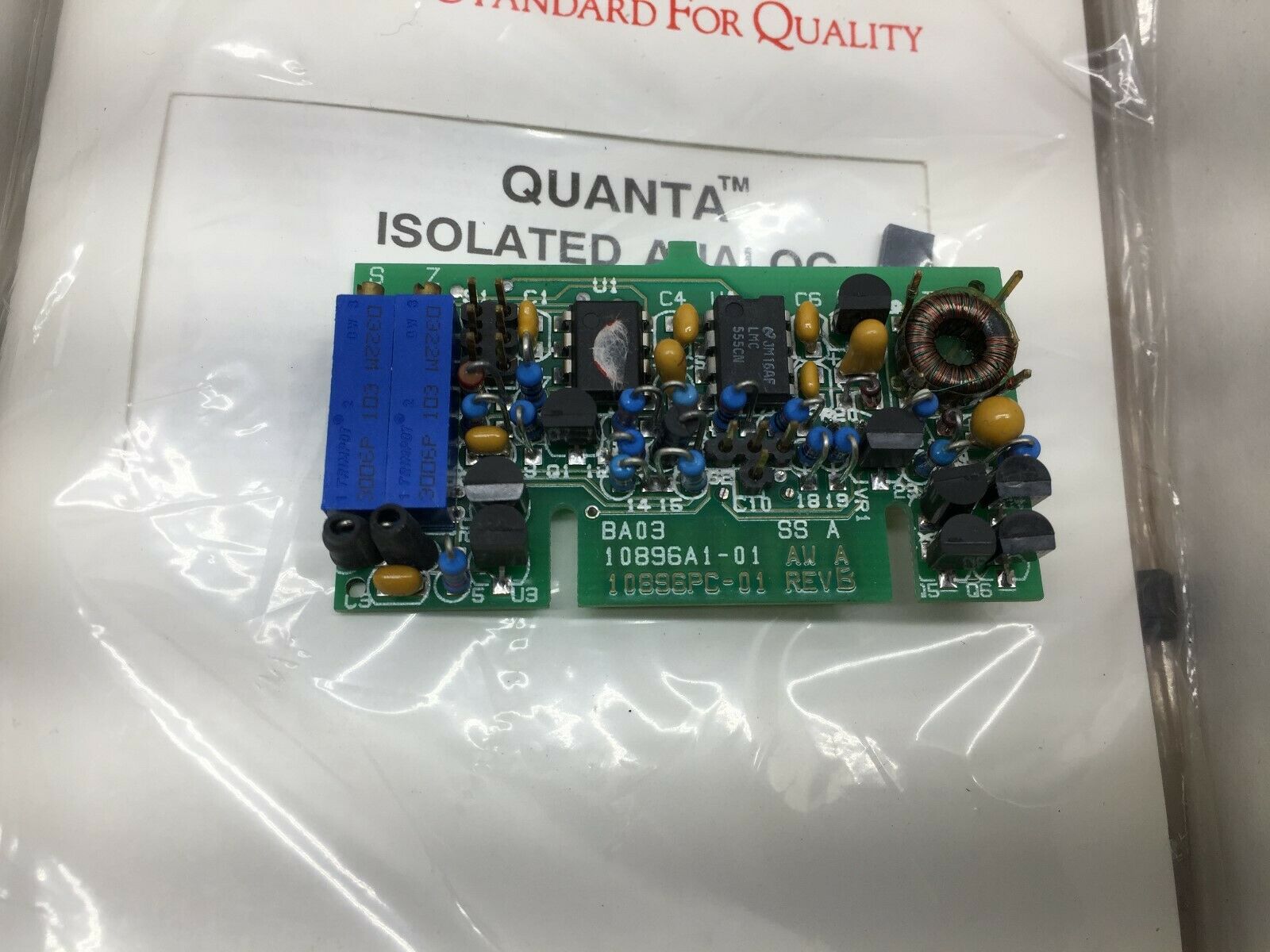 NEW IN BOX NEWPORT BAO3 QUANTA ANALOG OUTPUT BOARD 4-20MA DC 10896A1-01