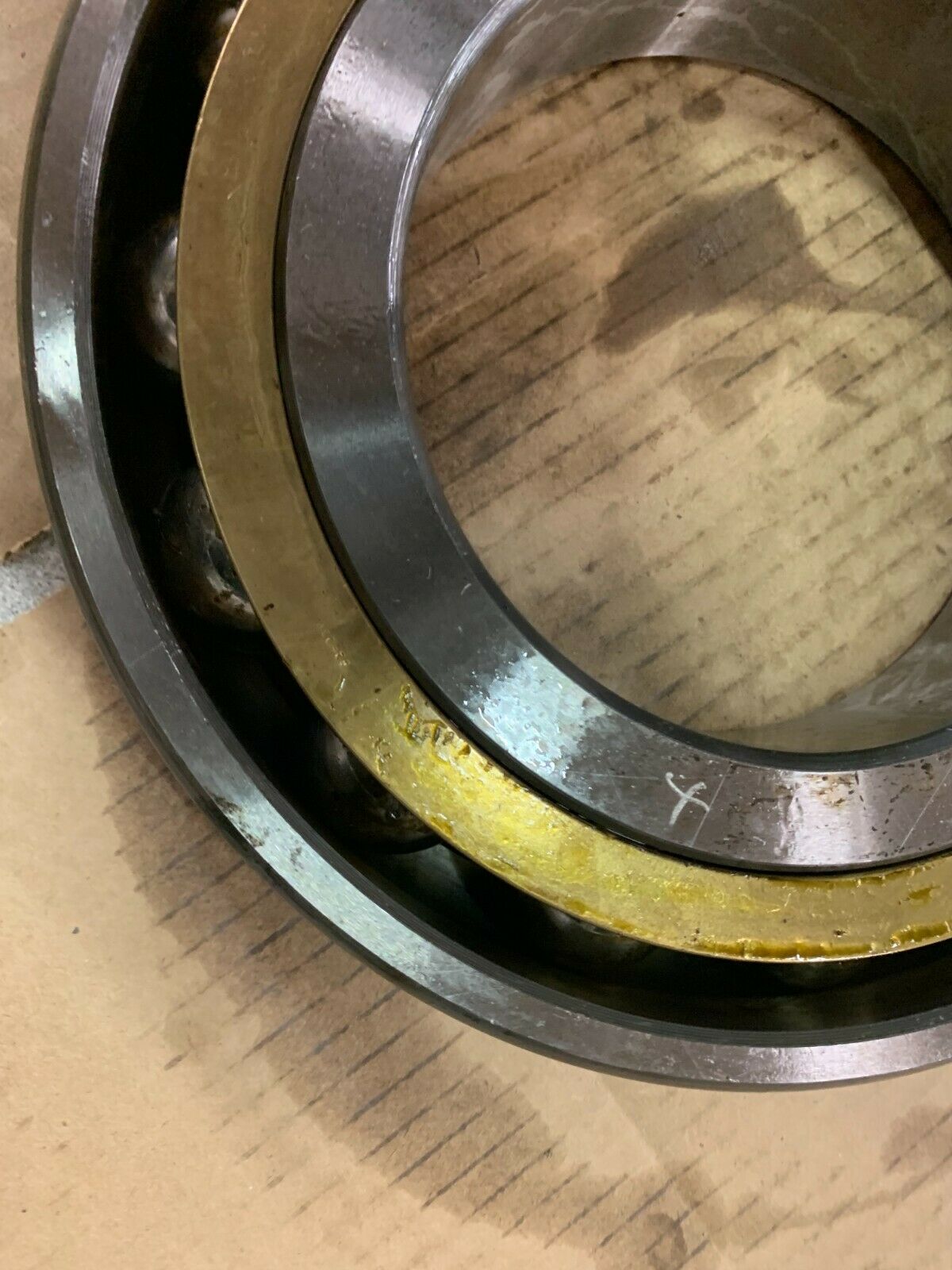 NEW NO BOX MRC 7224P ANGUALR CONTACT BEARING BRASS CAGE 7224PDU