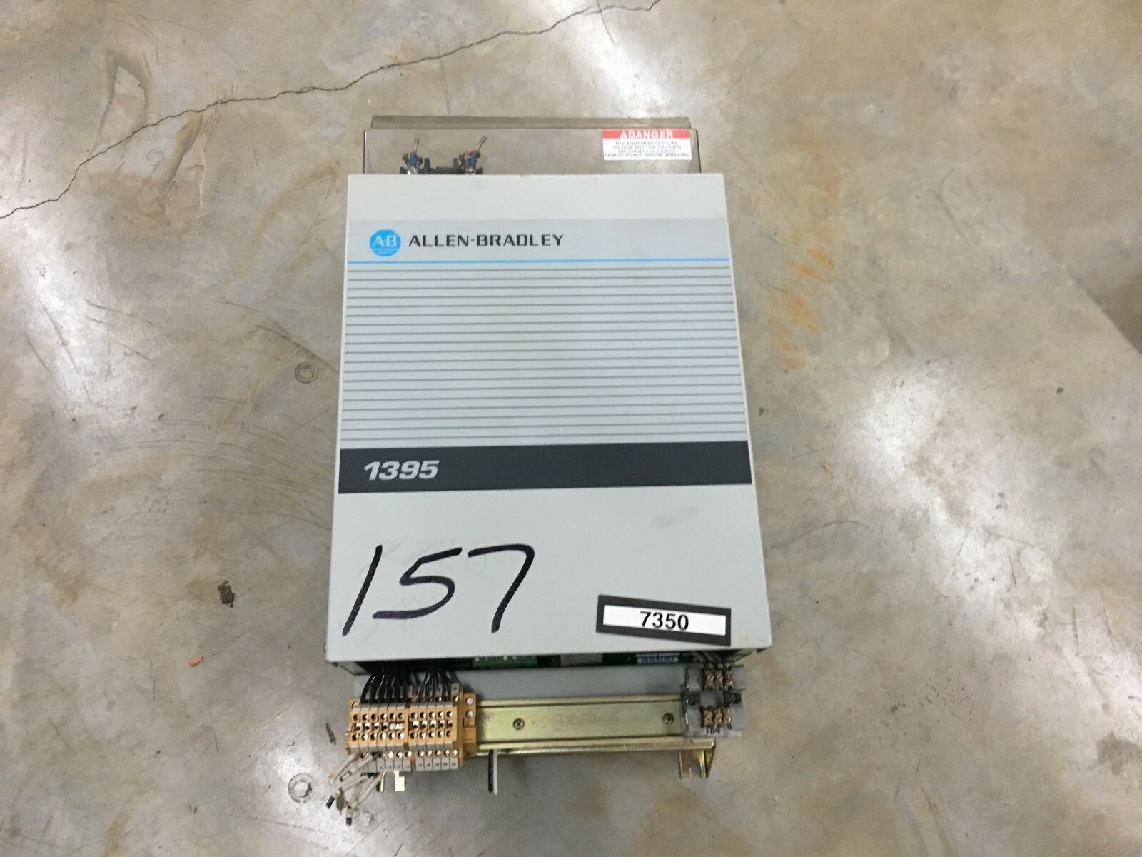 USED ALLEN-BRADLEY 1.5HP DC CONTROLLER 1395-A62-C1-P50-X1 SERIES B DRIVE