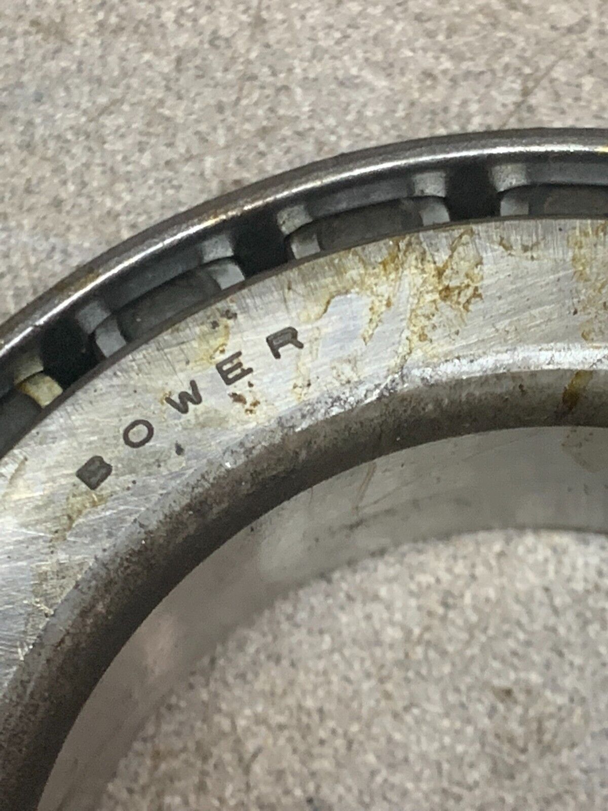 NEW NO BOX BOWER TAPERED ROLLER CONE BEARING 3982