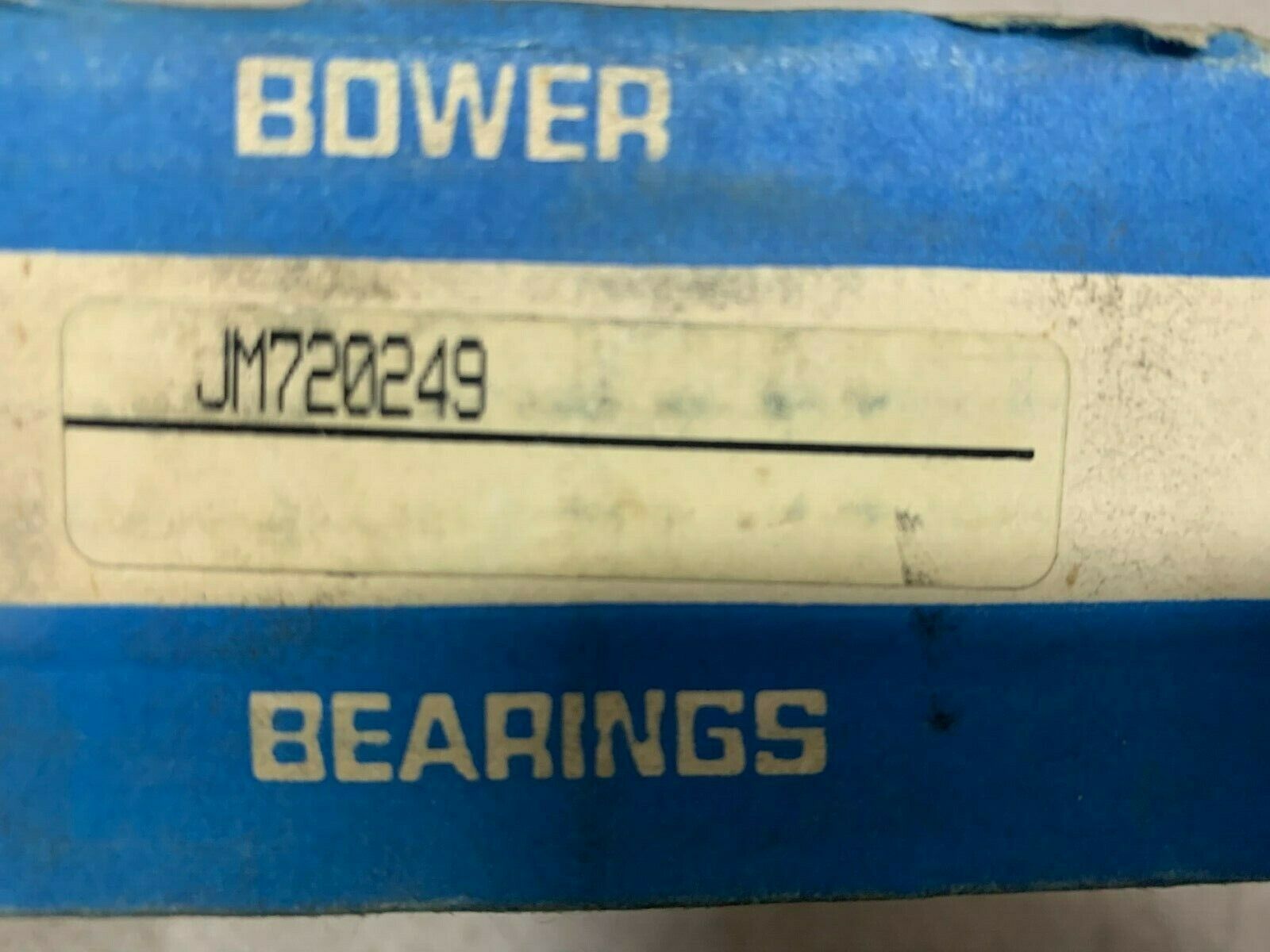 NEW IN BOX BOWER BEARING CONE JM720249