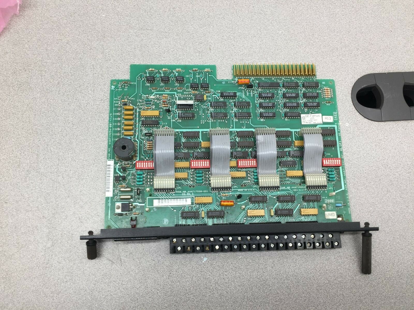 USED GE FANUC CONTROL BOARD IC600BF831G / 44A717558-G01