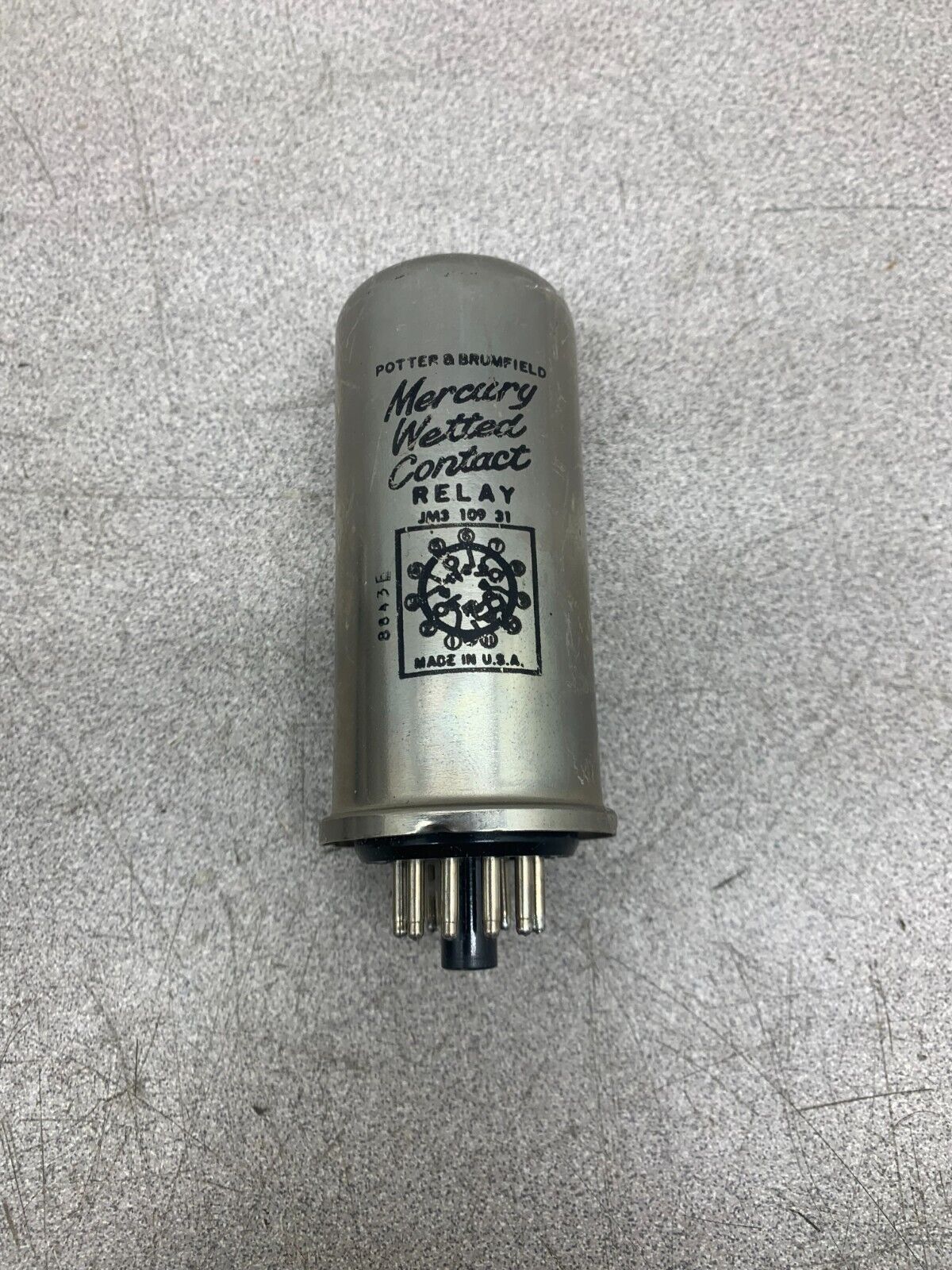 USED POTTER & BRUMFIELD JM310931 RELAY JM3 109 31