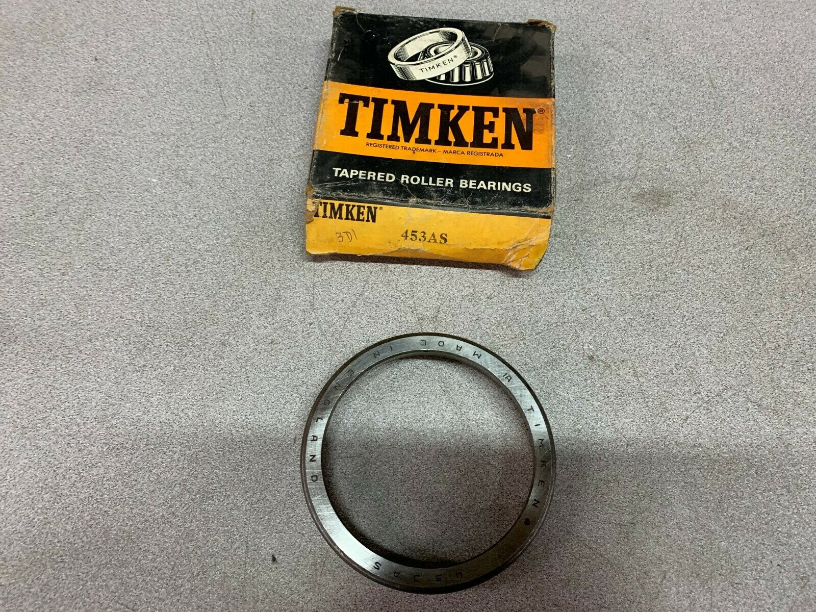 NEW IN BOX TIMKEN BEARING 453AS