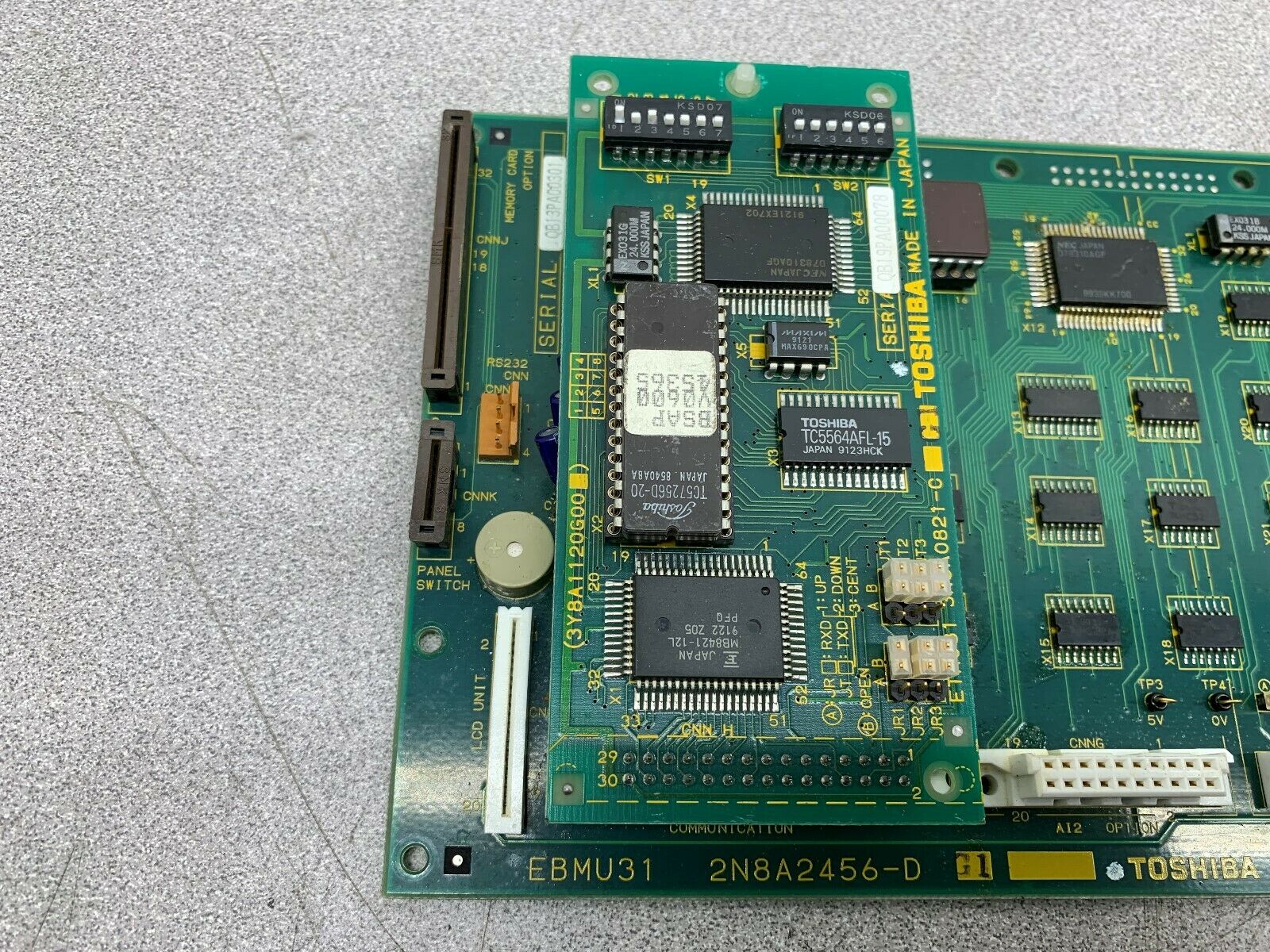 USED TOSHIBA CIRCUIT BOARD EBMU31 2N8A2456-D