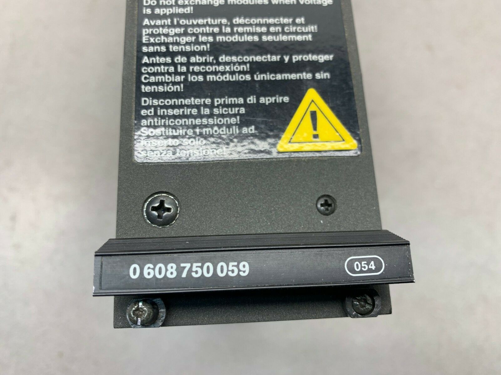 USED BOSCH SERVO POWER SUPPLY 0 608 750 059