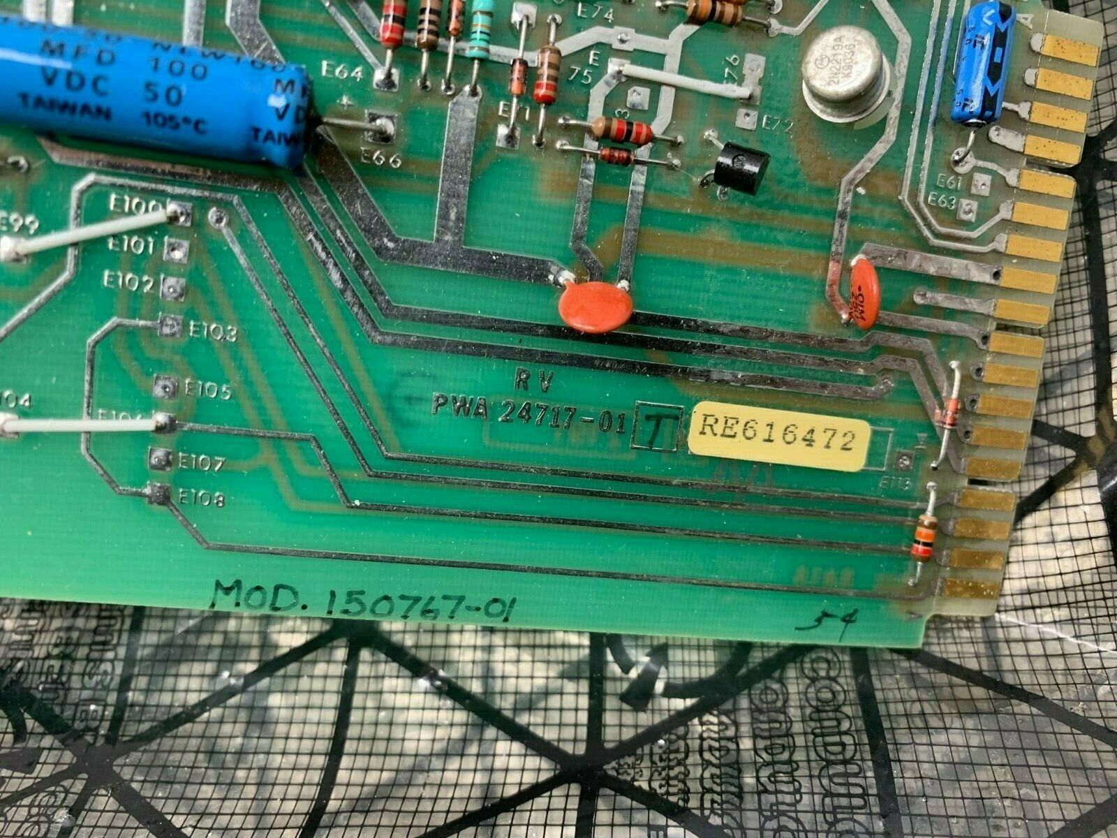 NEW NO BOX BENTLY NEVADA 150767-01 VIBRATION MONITOR PWA 24717-01T