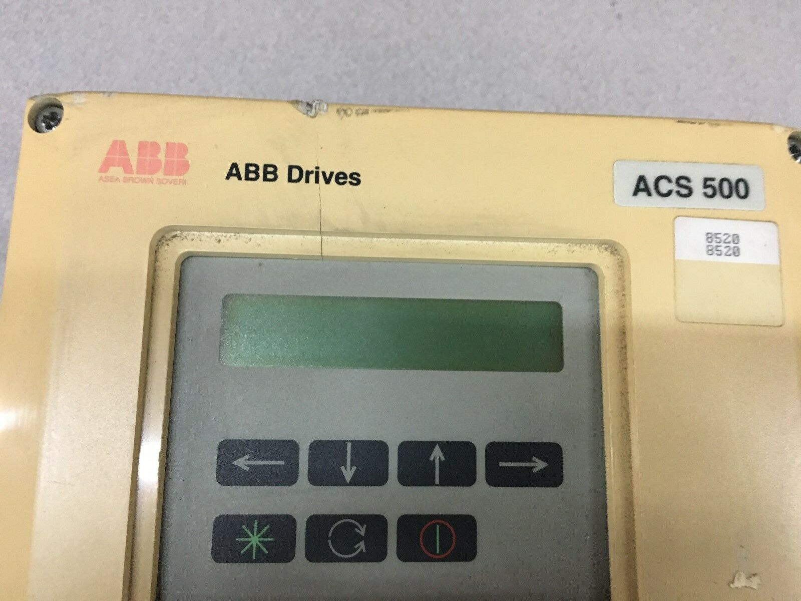 USED ABB ACS 500 7.5HP VARIABLE SPEED DRIVE ACS501-005-4-00P2