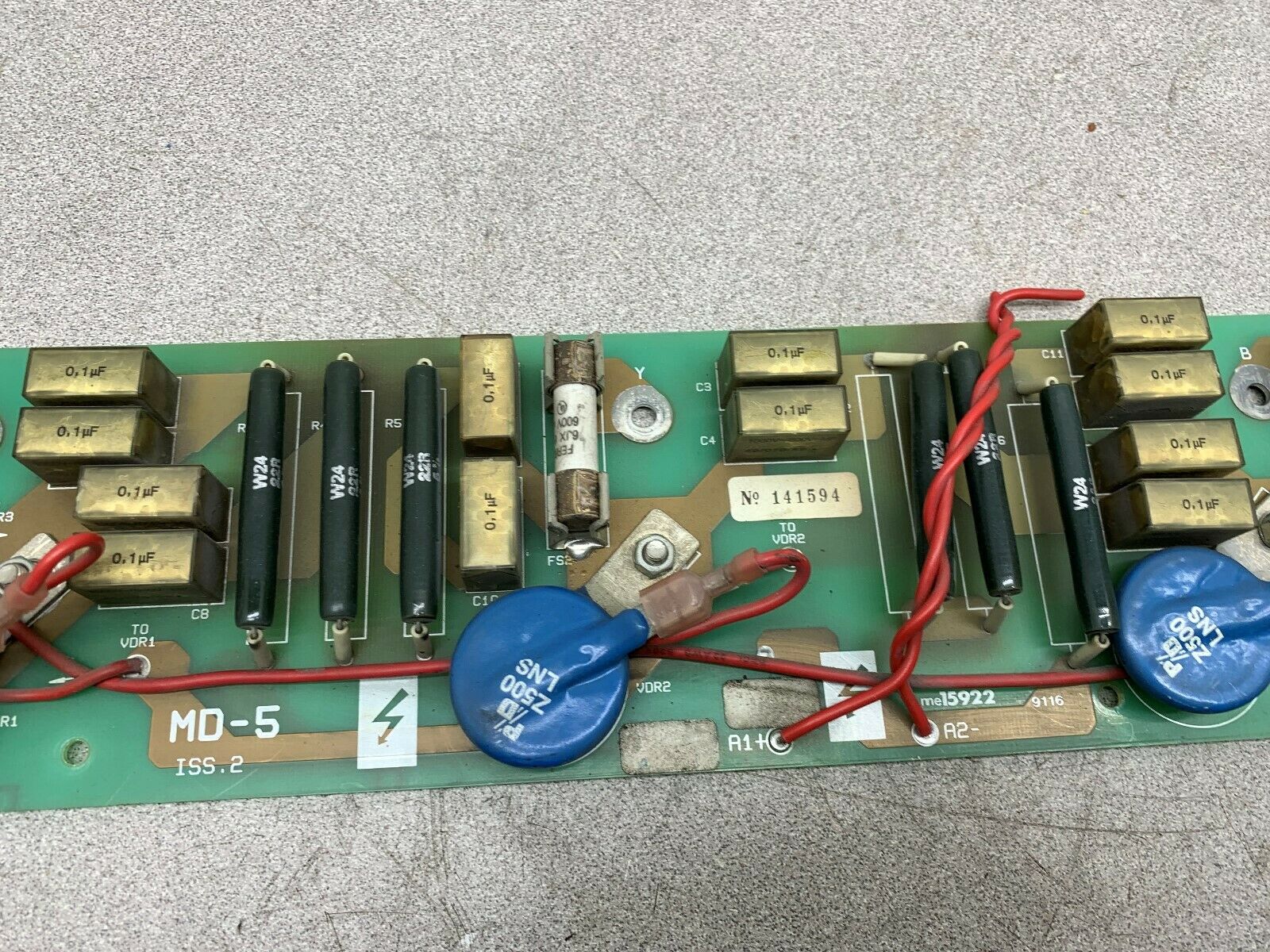 USED MERUA MD-5 ISS.3 CIRCUIT BOARD ME15922 141594