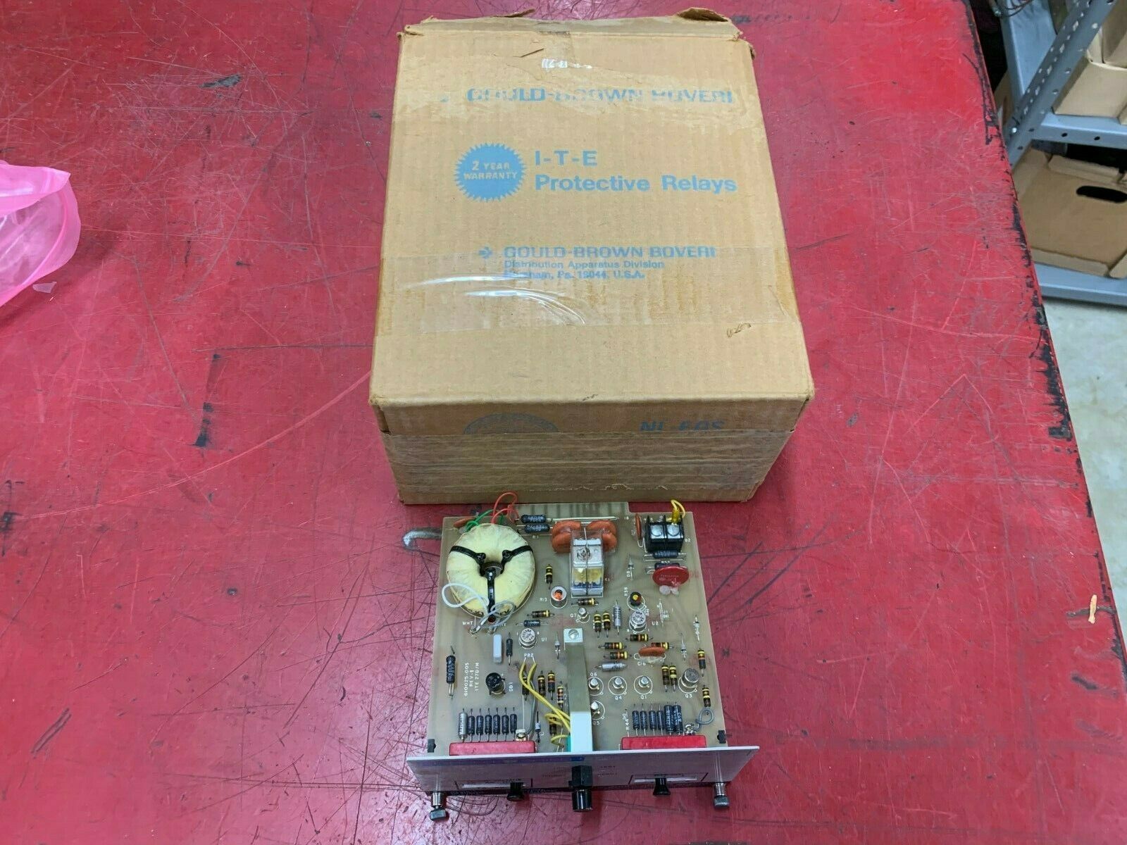 NEW IN BOX GOULD ITE 27D CIRCUIT SHIELD UNDERVOLTAGE RELAY 211B4175