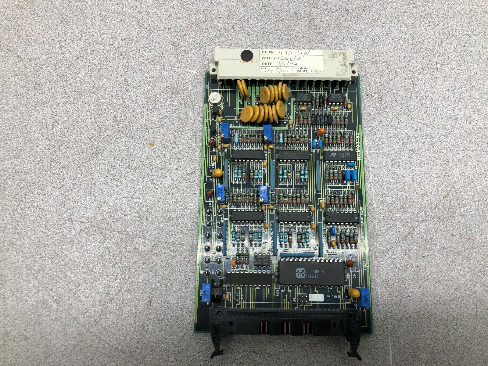 USED ELMJET SENSOR BOARD 11115-DD-5