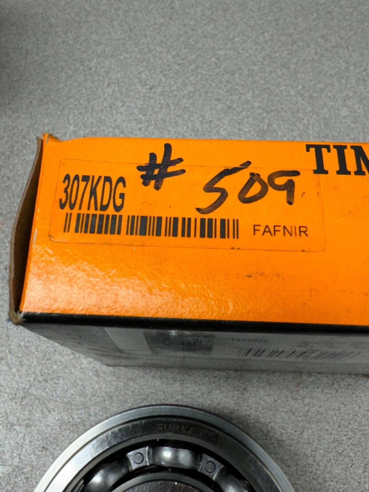 NEW IN BOX TIMKEN ROLLER BEARING 307KDG