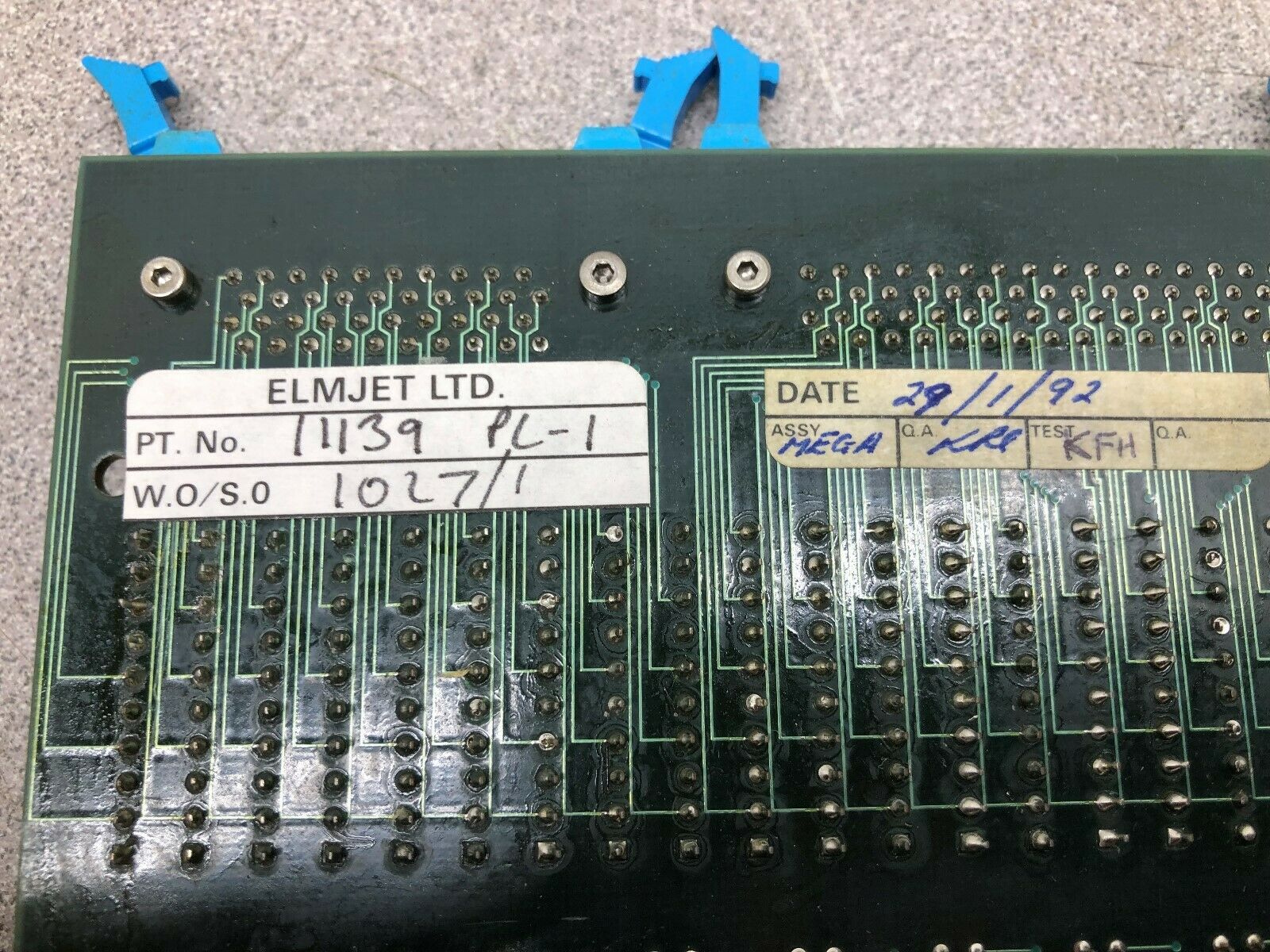 USED ELMJET PC CIRCUIT BOARD 11139-DD-1-1