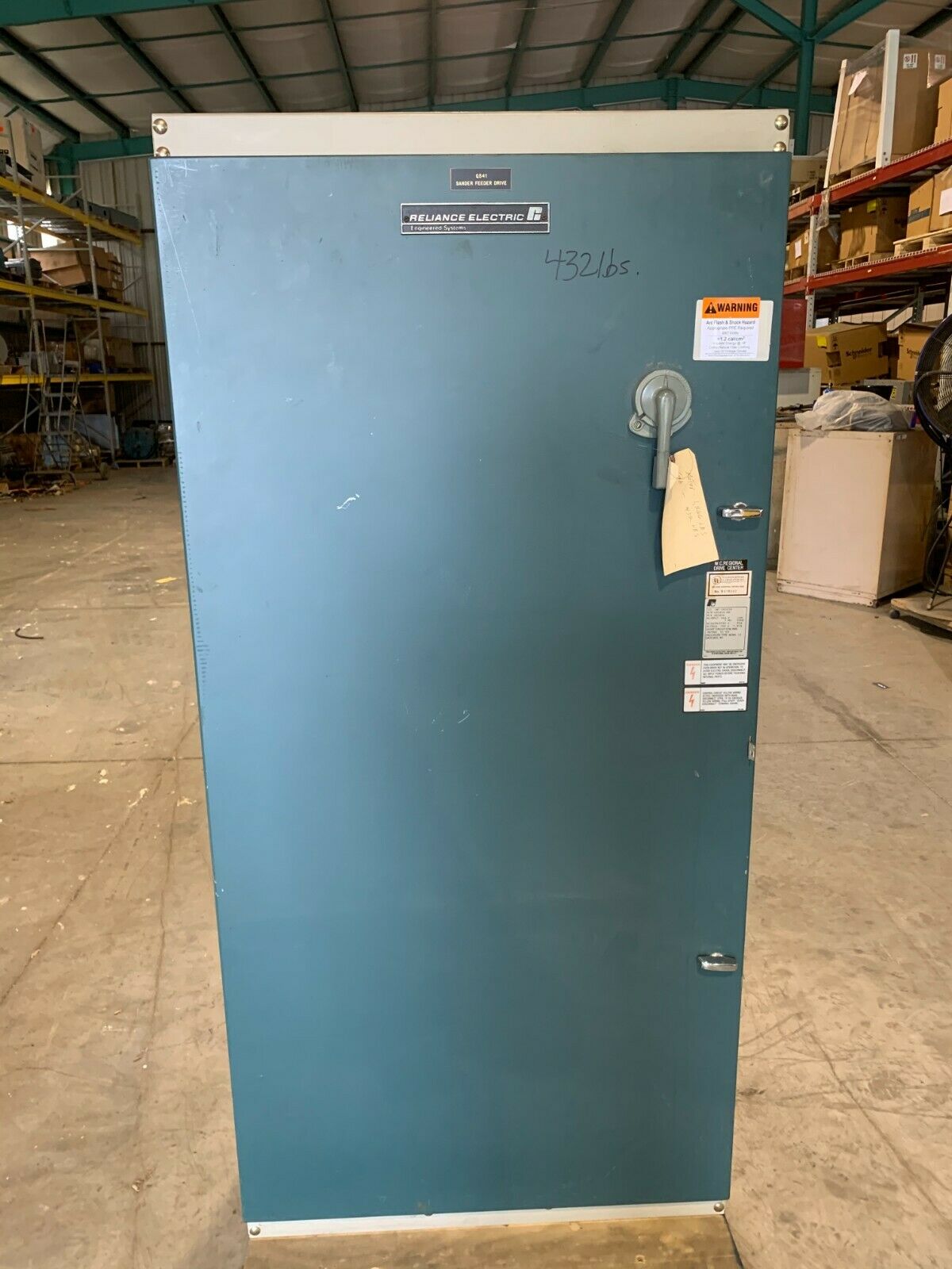 NEW RELIANCE DRIVE CABINET POWER MODULE 801429-SB WITH PLC 0-51874-2 0-52808-2
