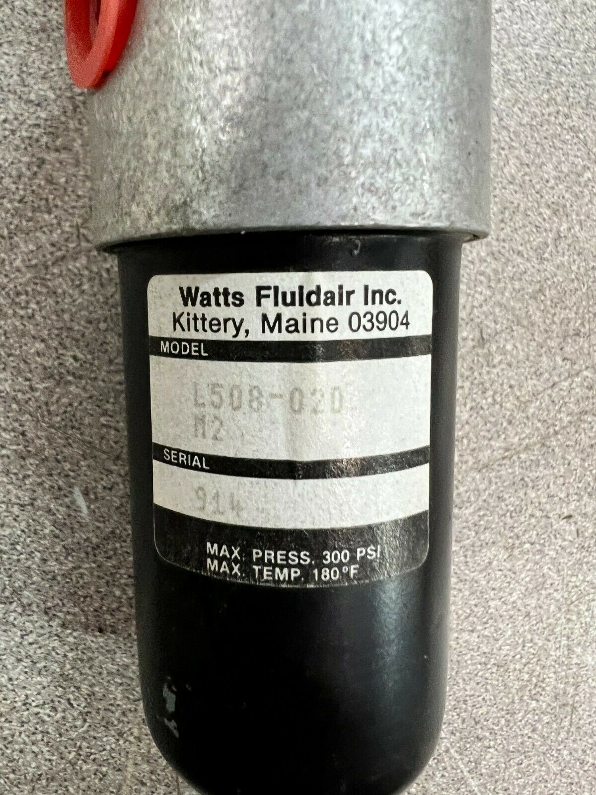 NEW NO BOX WATTS LUBRICATOR L508-02D M2