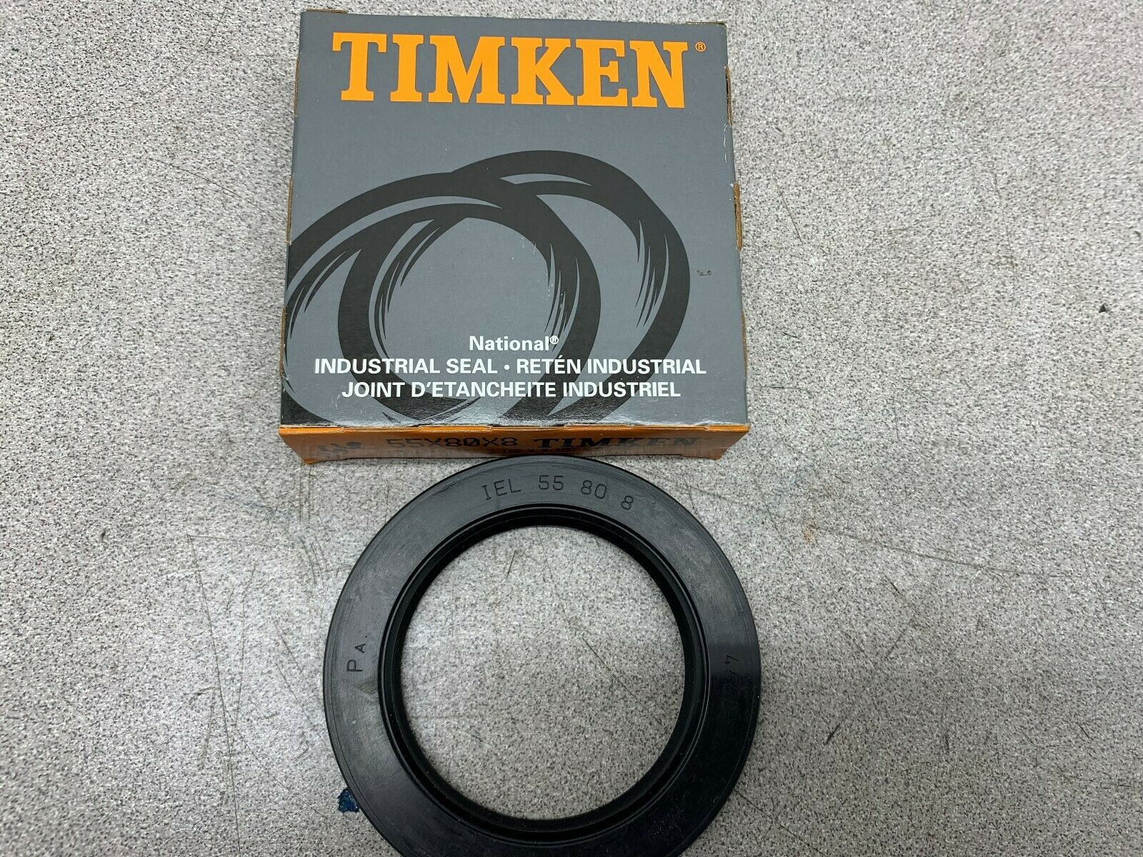 LOT OF 2 NEW IN BOX TIMKEN OILSEAL 55X80X8