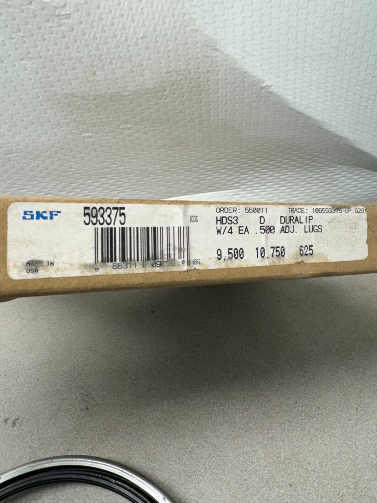 NEW IN BOX SKF DURALIP SEAL 593375