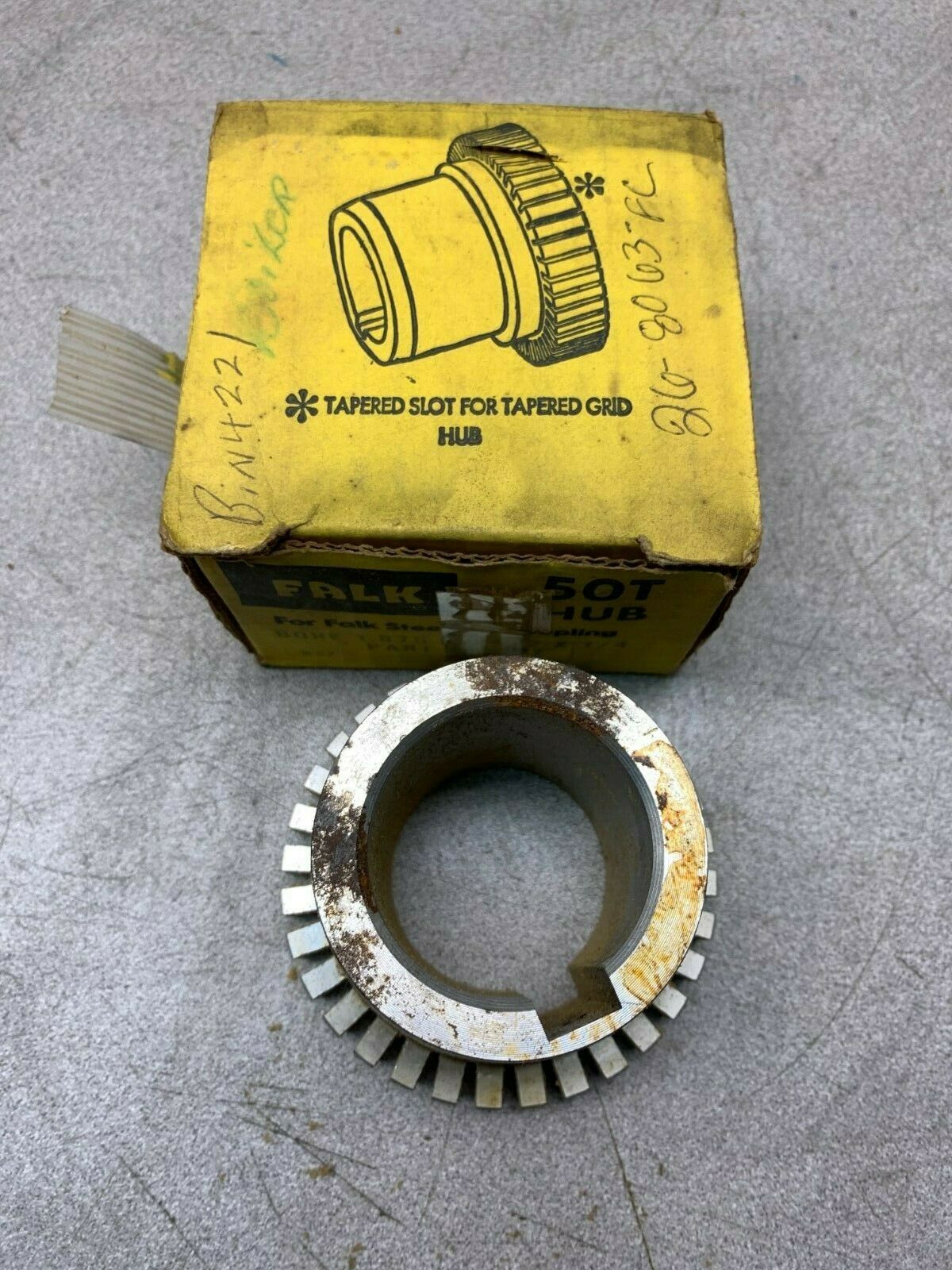 NEW IN BOX FALK 50T HUB COUPLING 704621