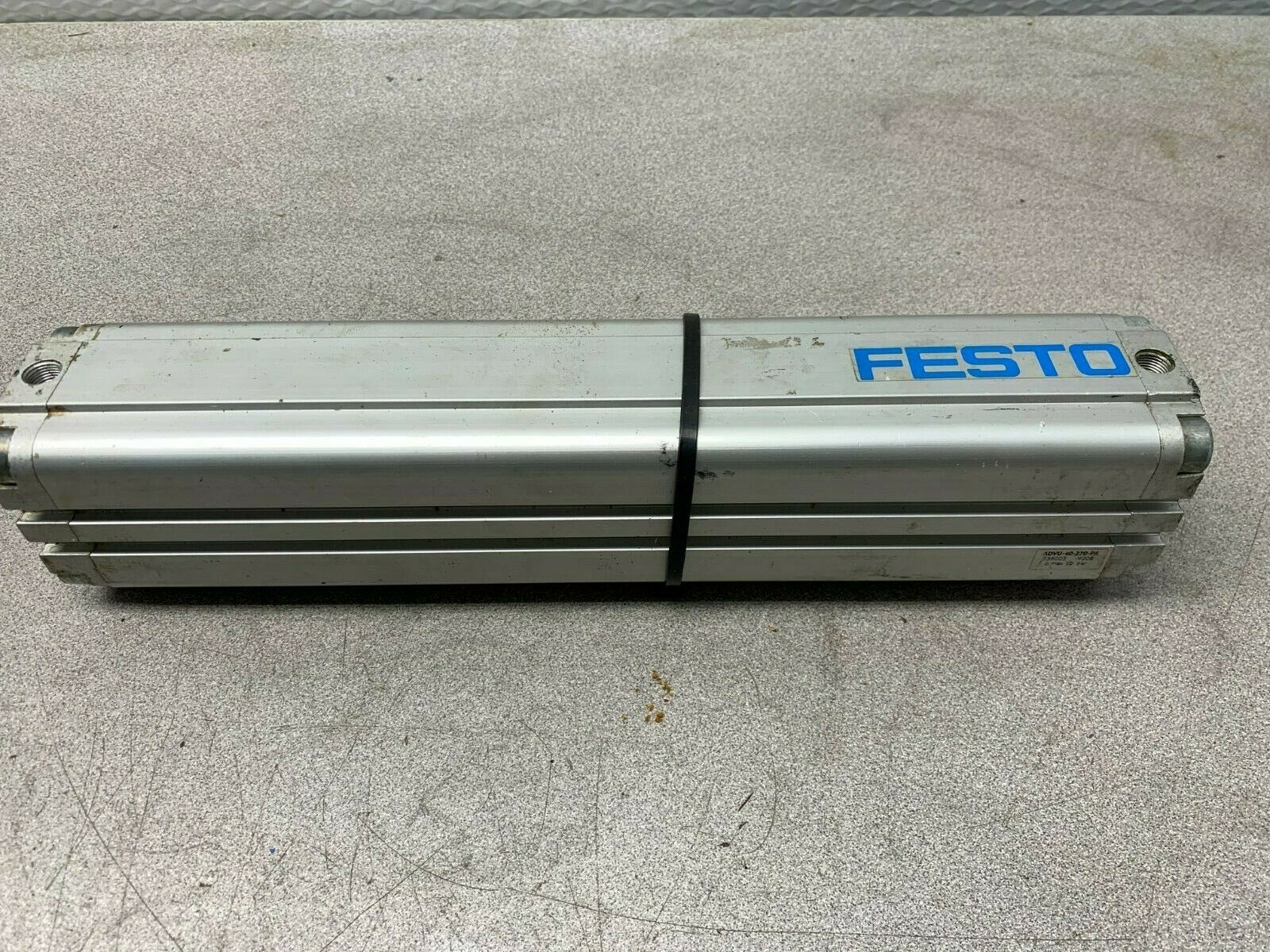 USED FESTO PNEUMATIC CYLINDER ADVU-40-270-PA