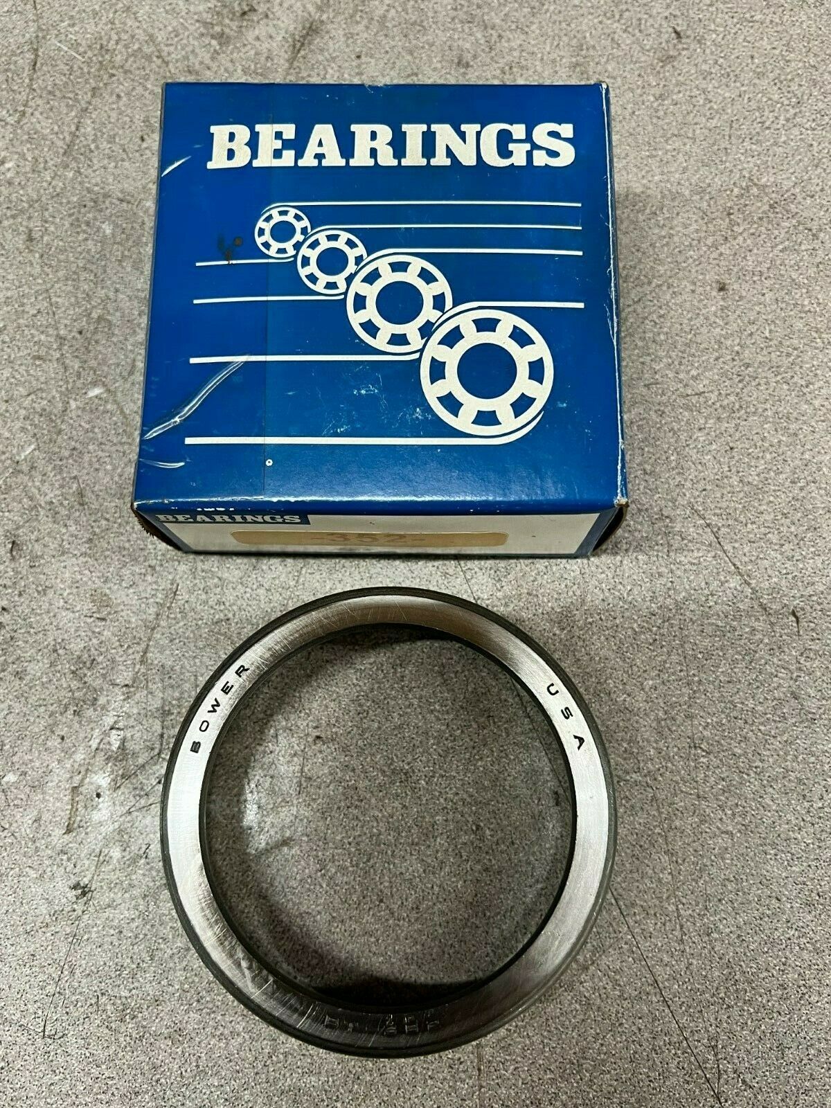 NEW IN BOX BOWER 352 BEARING RACE BT-352