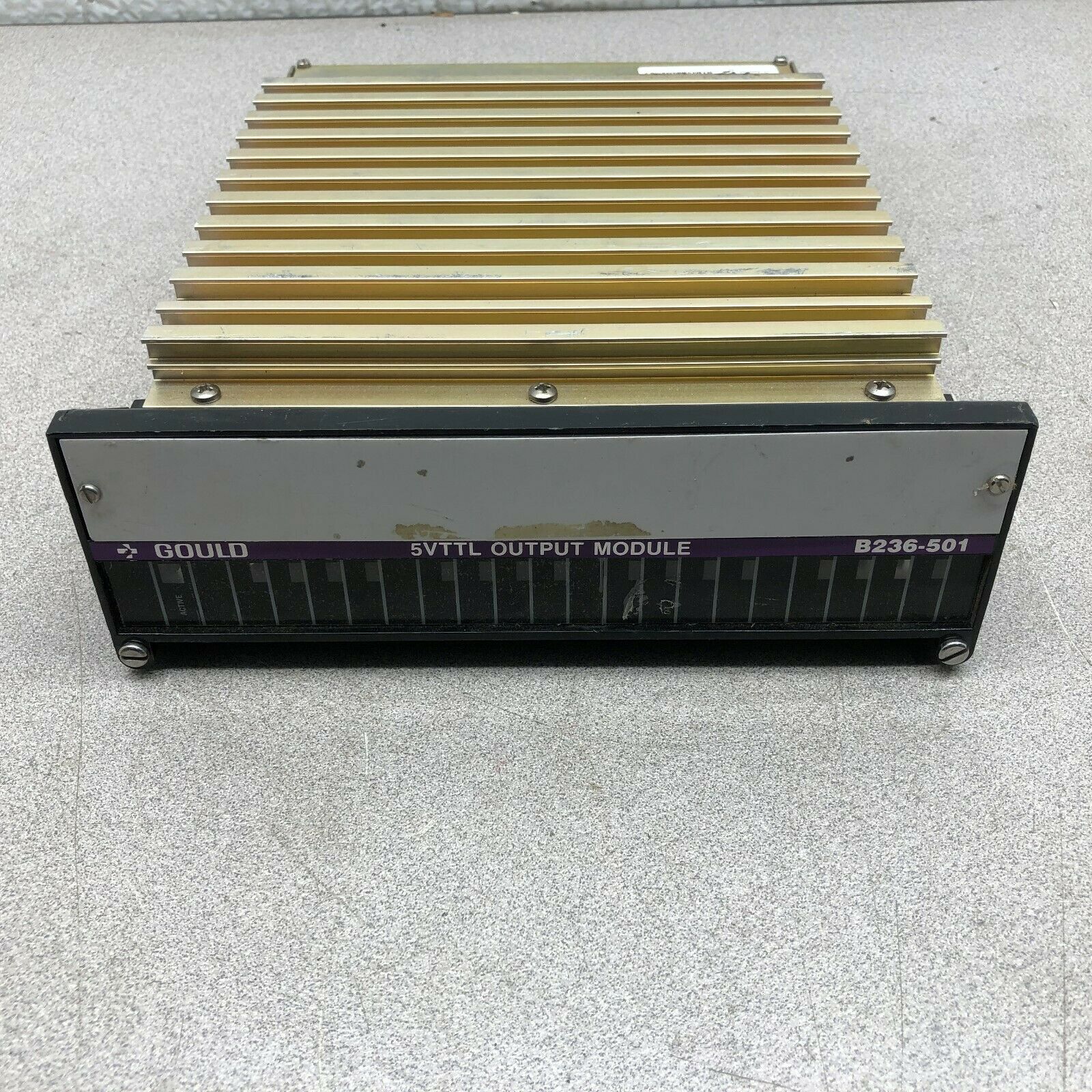 USED GOULD 5VTTL OUTPUT MODULE AS-B236-501