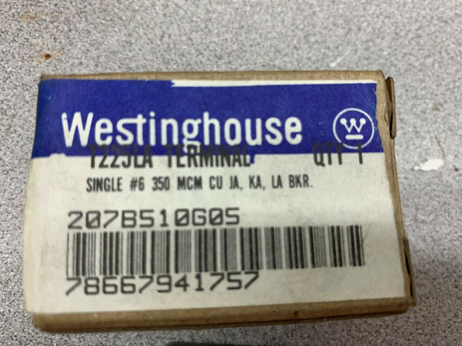 LOT OF 2 NEW IN BOX WESTINGHOUSE TERMINAL T225LA