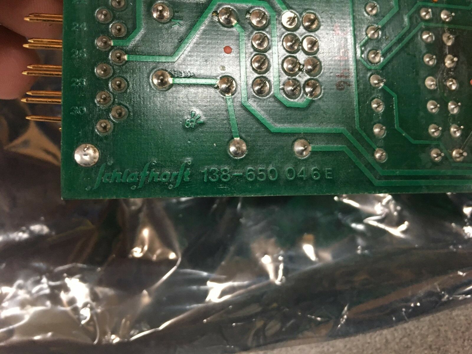 REPAIRED SCHLAFHORST CIRCUIT BOARD 138-650 046E