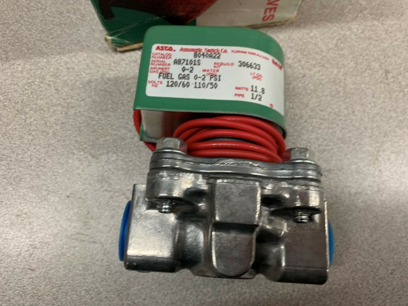 NEW IN BOX ASCO VALVE 8040A22