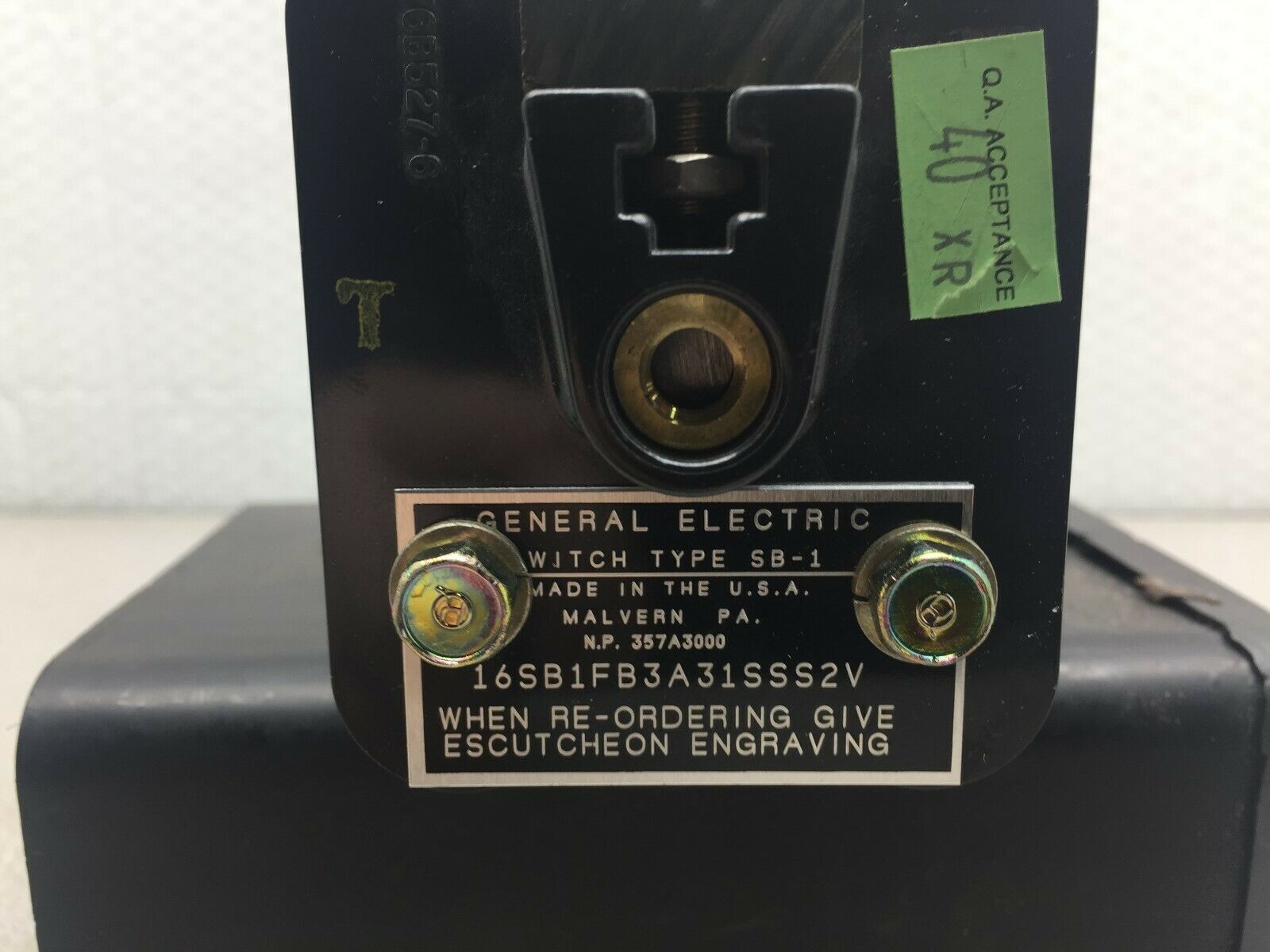 NEW NO BOX GE ROTORY SWITCH 16SB1FB3A31SSS2V