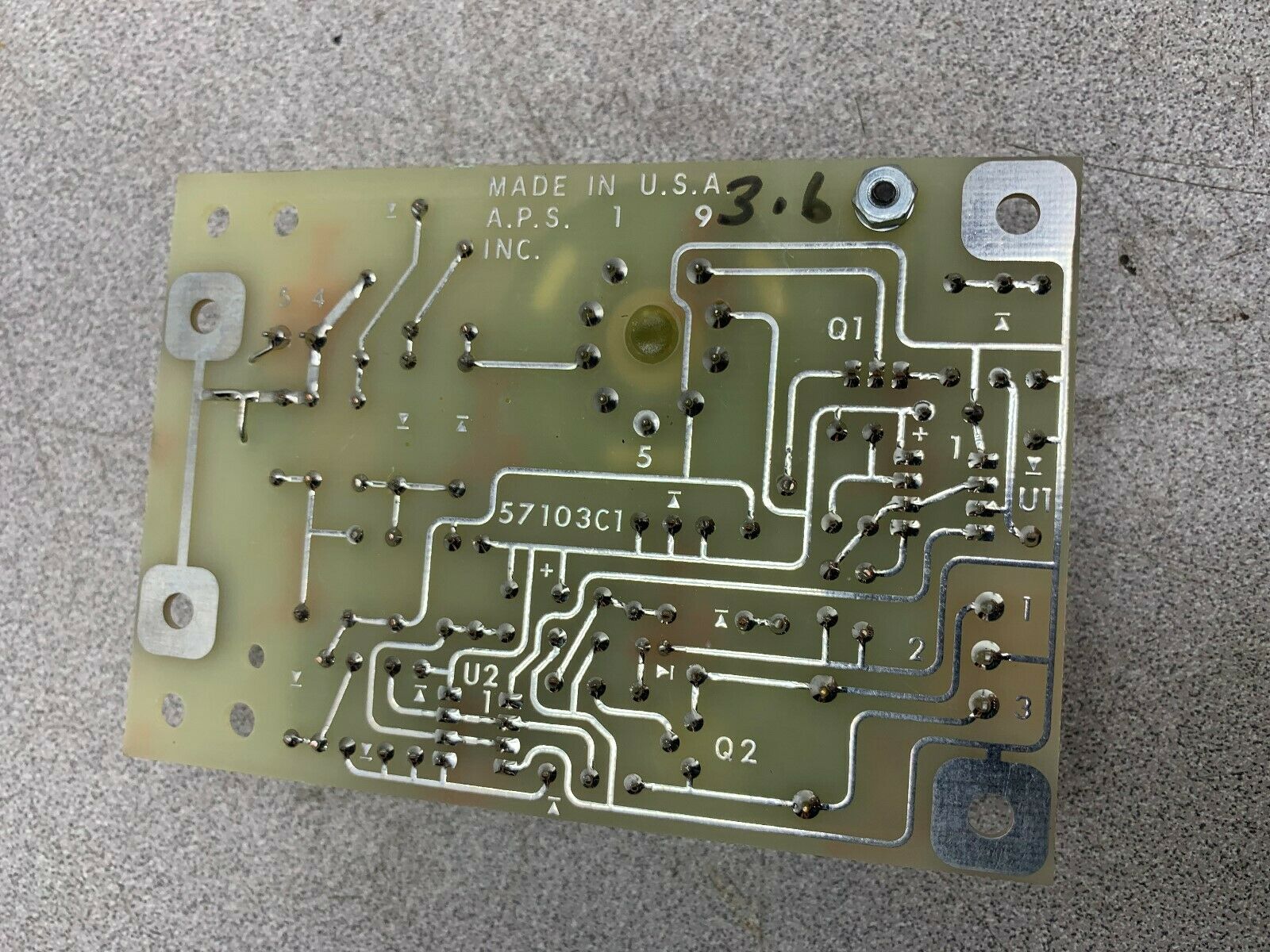 USED A.P.S CIRCUIT BOARD 57103C1