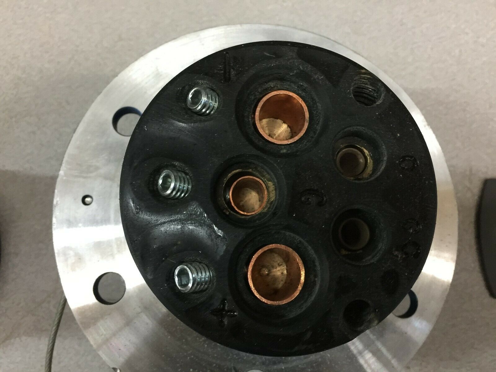 NEW NO BOX BLUEFIELD MFG 5PIN 400 AMP RECEPTACLE 5000-RW