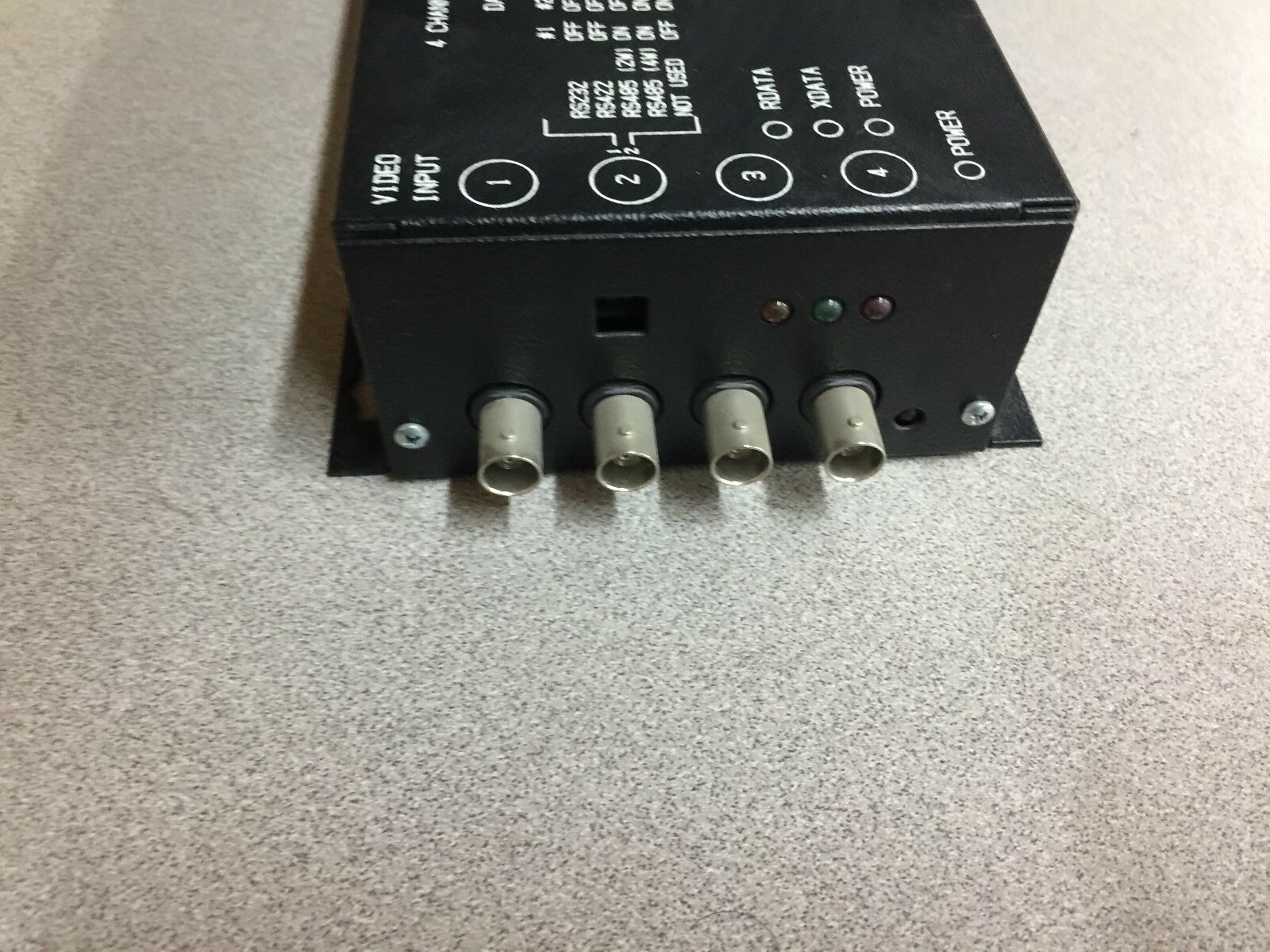 NEW NO BOX IFS 4 CHANNEL VIDEO TRANSMITTER +DATA TRANCEIVER VT6010DRDT