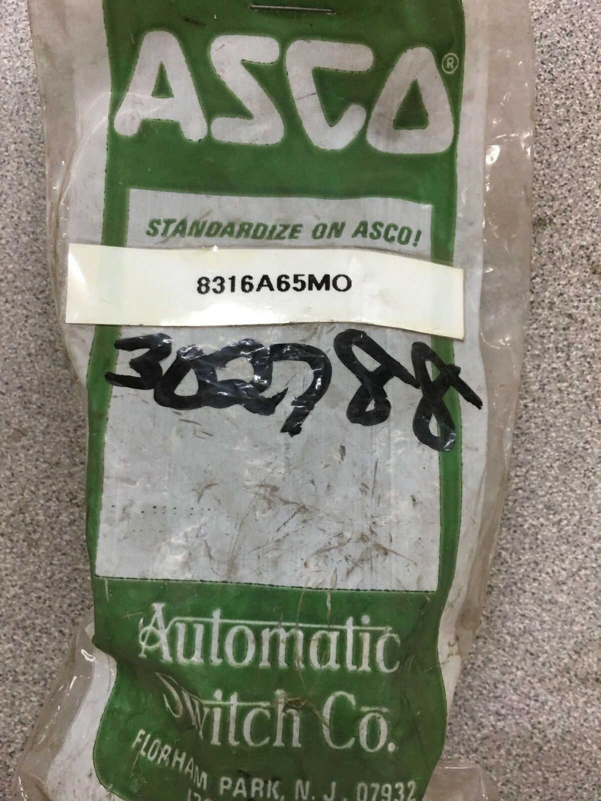 NEW IN PACKAGE ASCO 8316A56MO