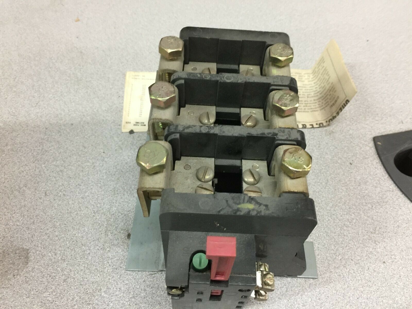 NEW IN BOX GE 3POLE OVERLOAD RELAY CR224E630A