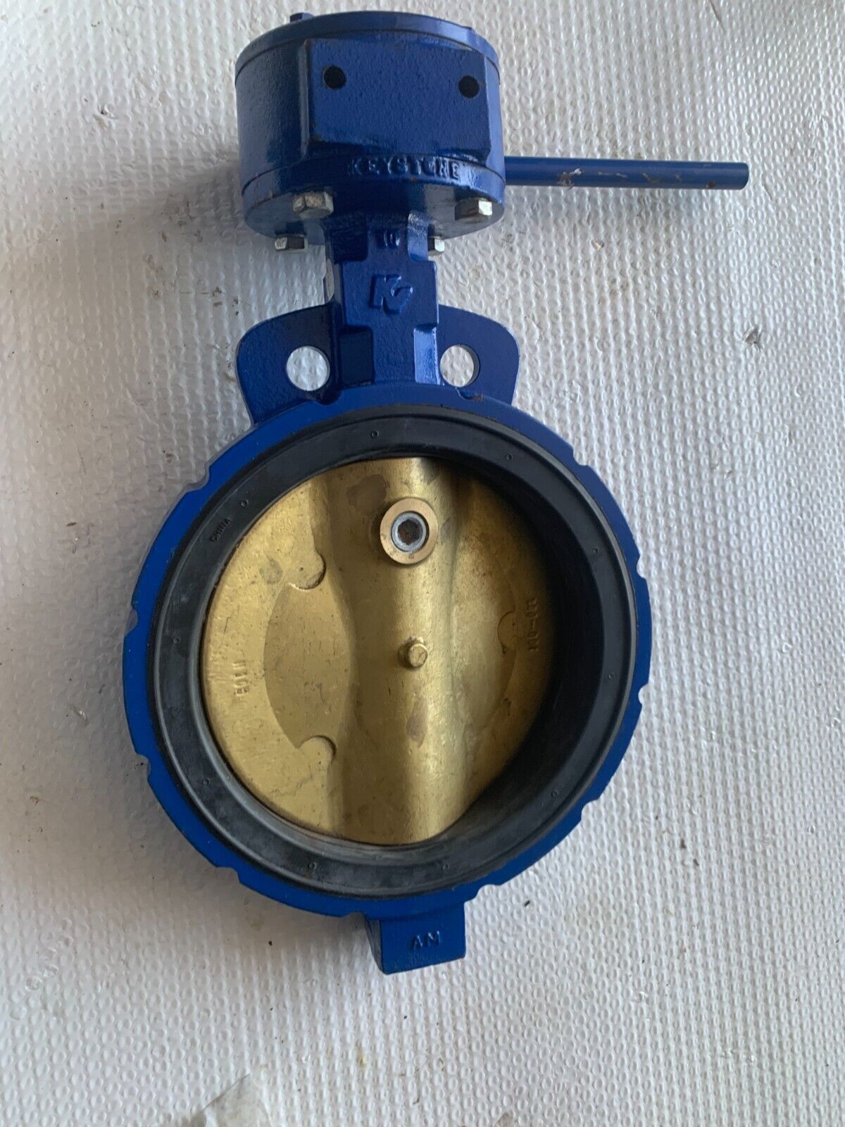 NEW KEYSTONE 10" BUTTERFLY VALVE 30:1 GATE VALVE