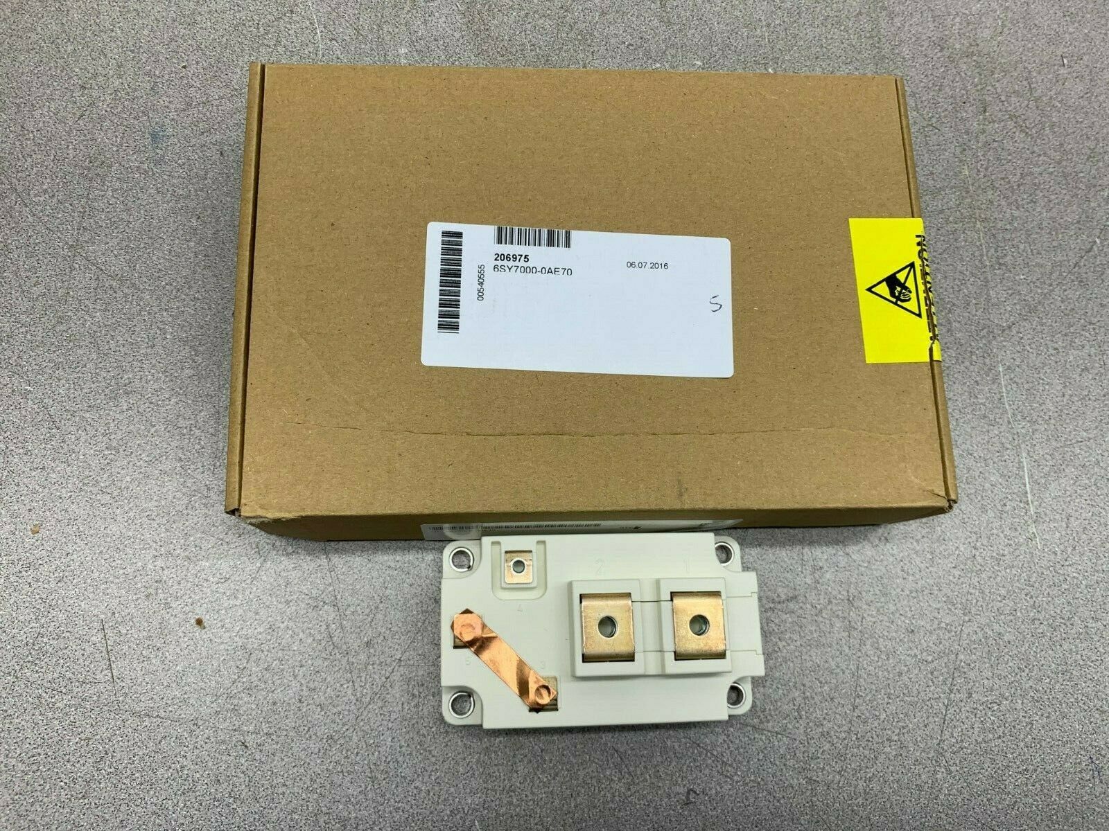 NEW IN BOX SIEMENS TRANSISTOR MODULE 6SY7000-0AE70