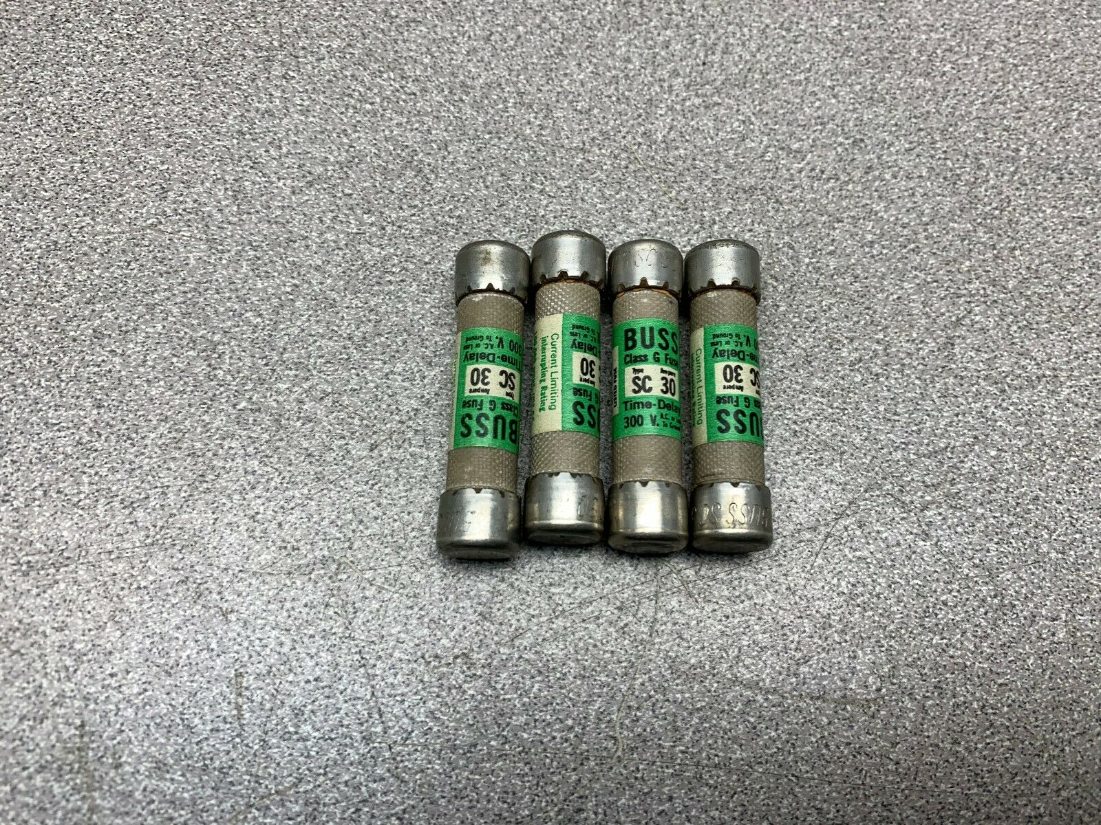 LOT OF 4 NEW NO BOX BUSS FUSE SC 30