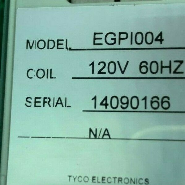 NEW IN BOX AGASTAT 120V. TIMING RELAY EGPI004