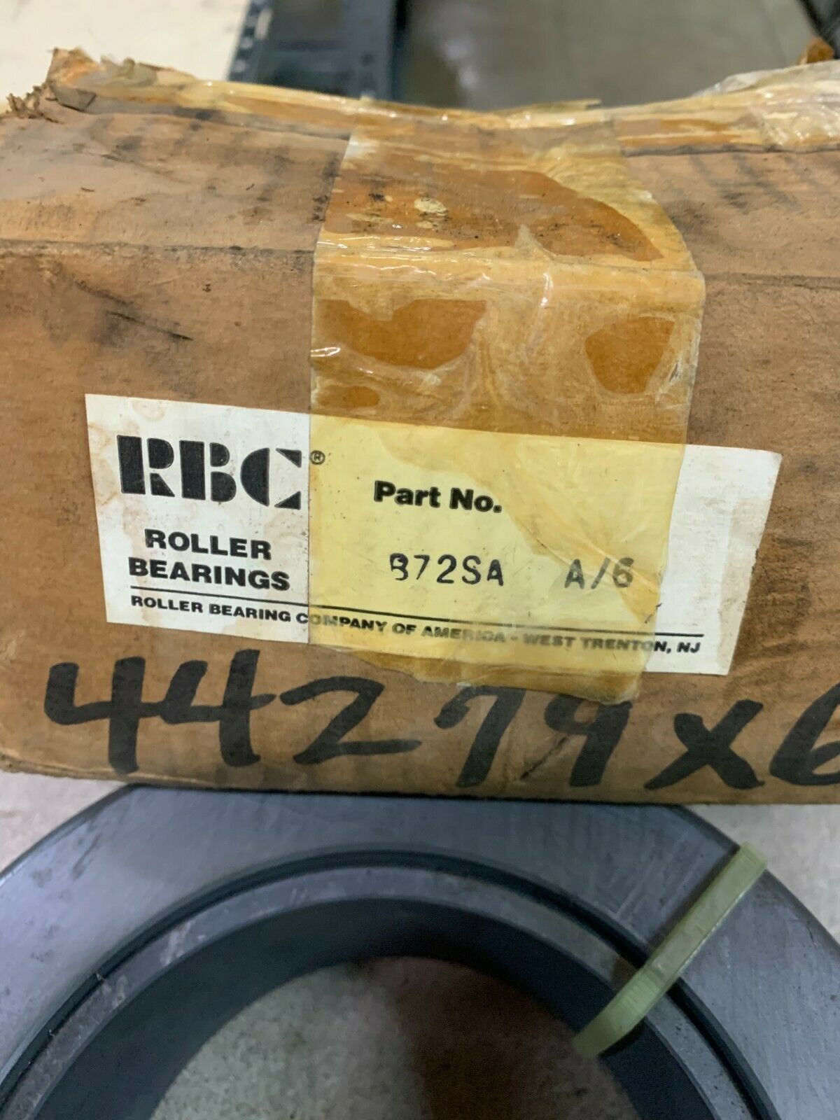 NEW IN BOX RBC SPHERICAL PLAIN BEARING B72SA