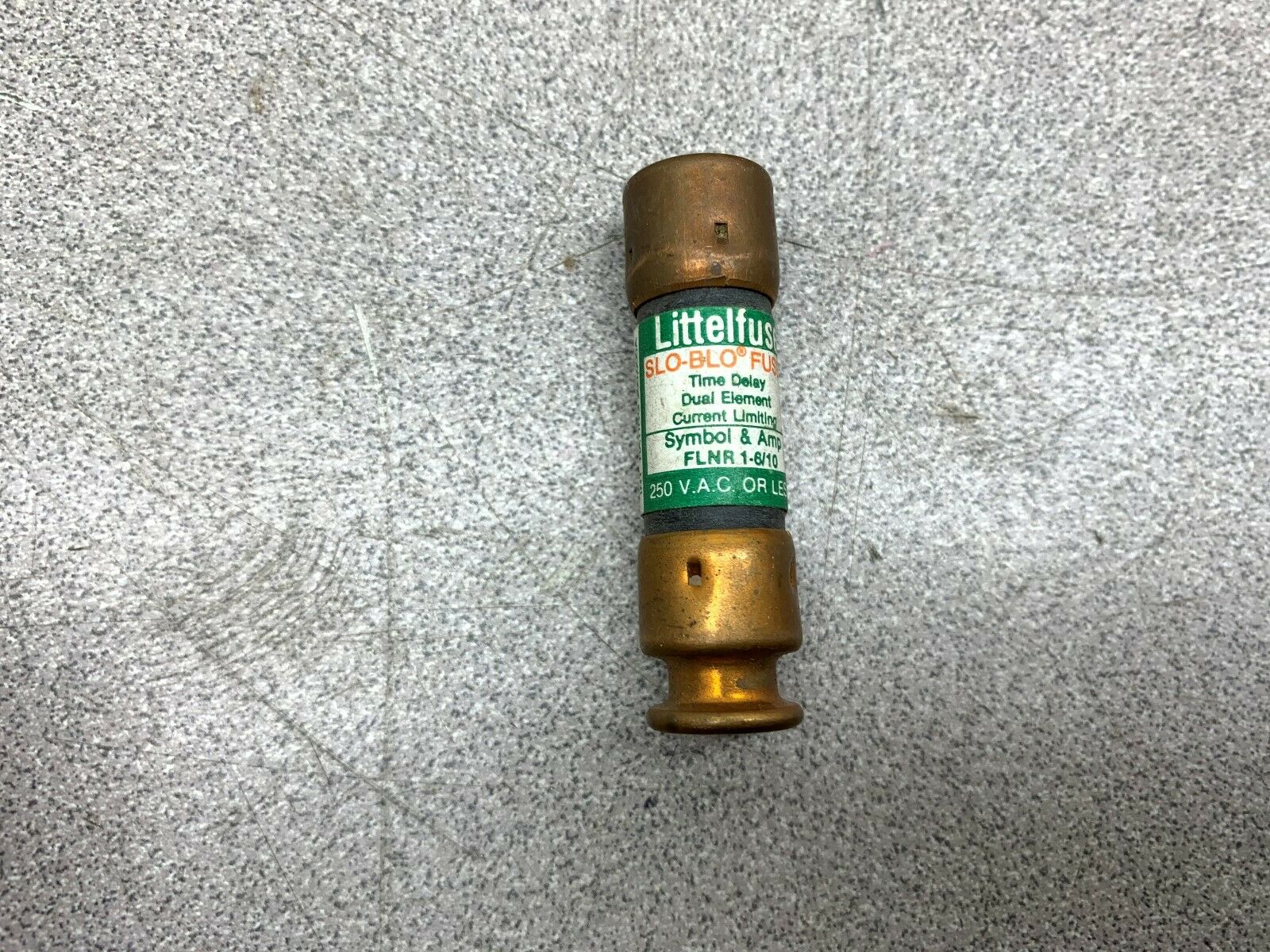 LOT OF 3  NEW NO BOX LITTELFUSE FLNR-1-6/10