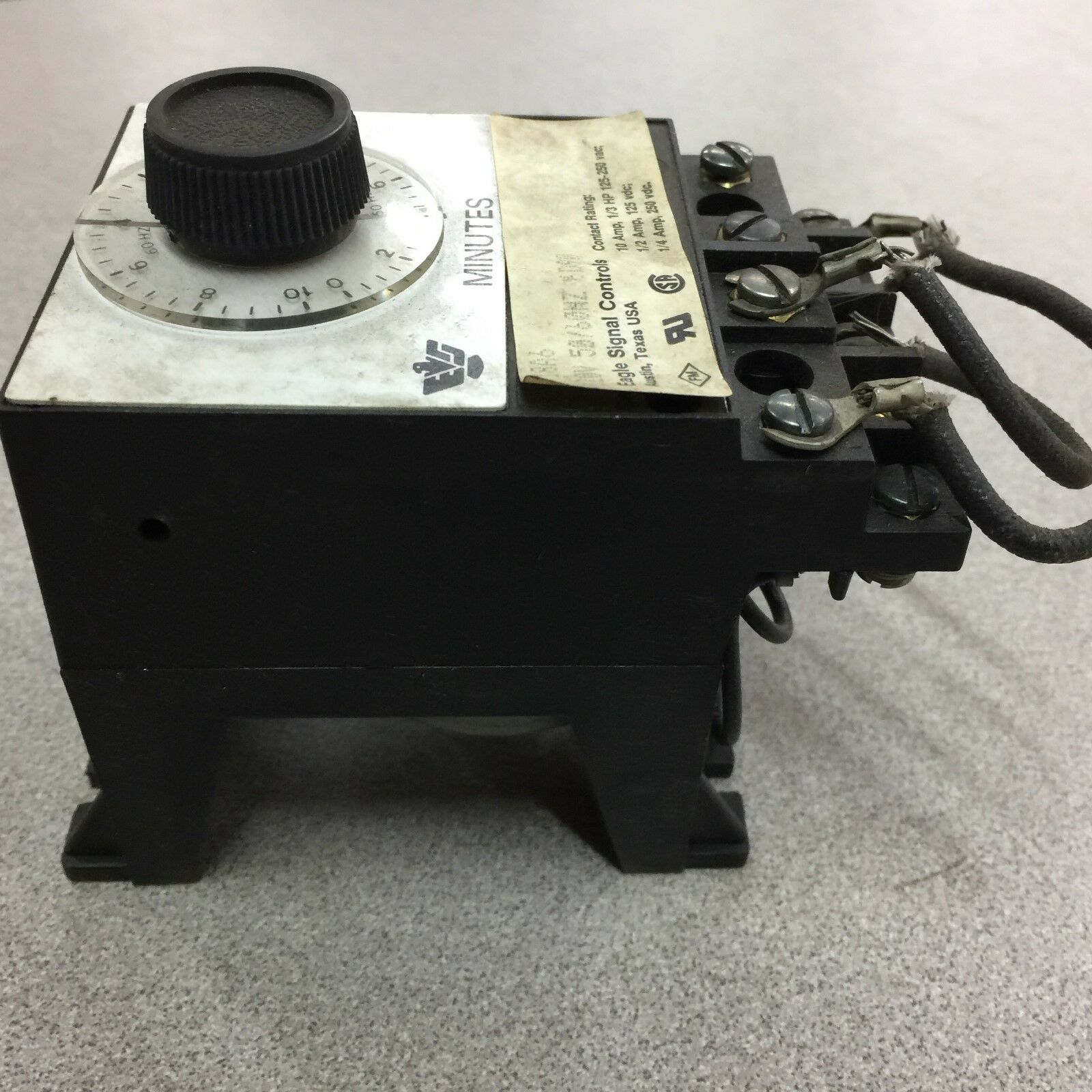 USED EAGLE 120VAC 10 AMP TIMER RELAY BR18A6